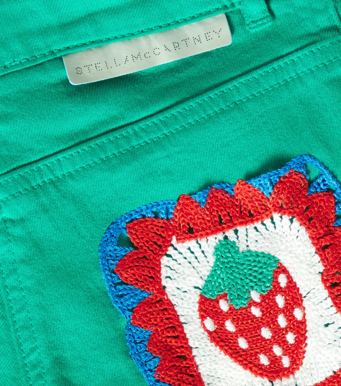 Stella McCartney - Strawberry Crochet Shorts