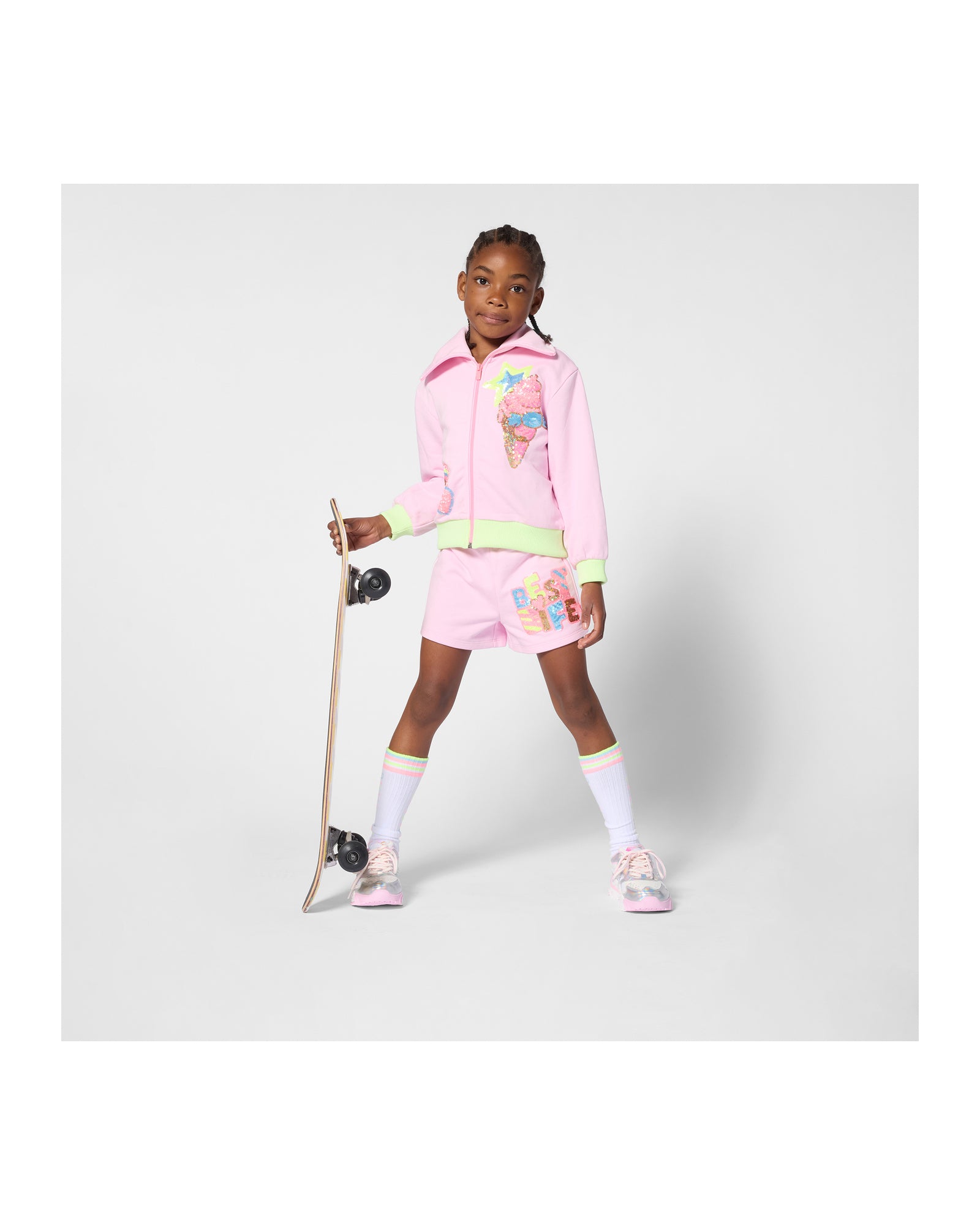 Billieblush - Chaussettes Mi-Hautes Rayures