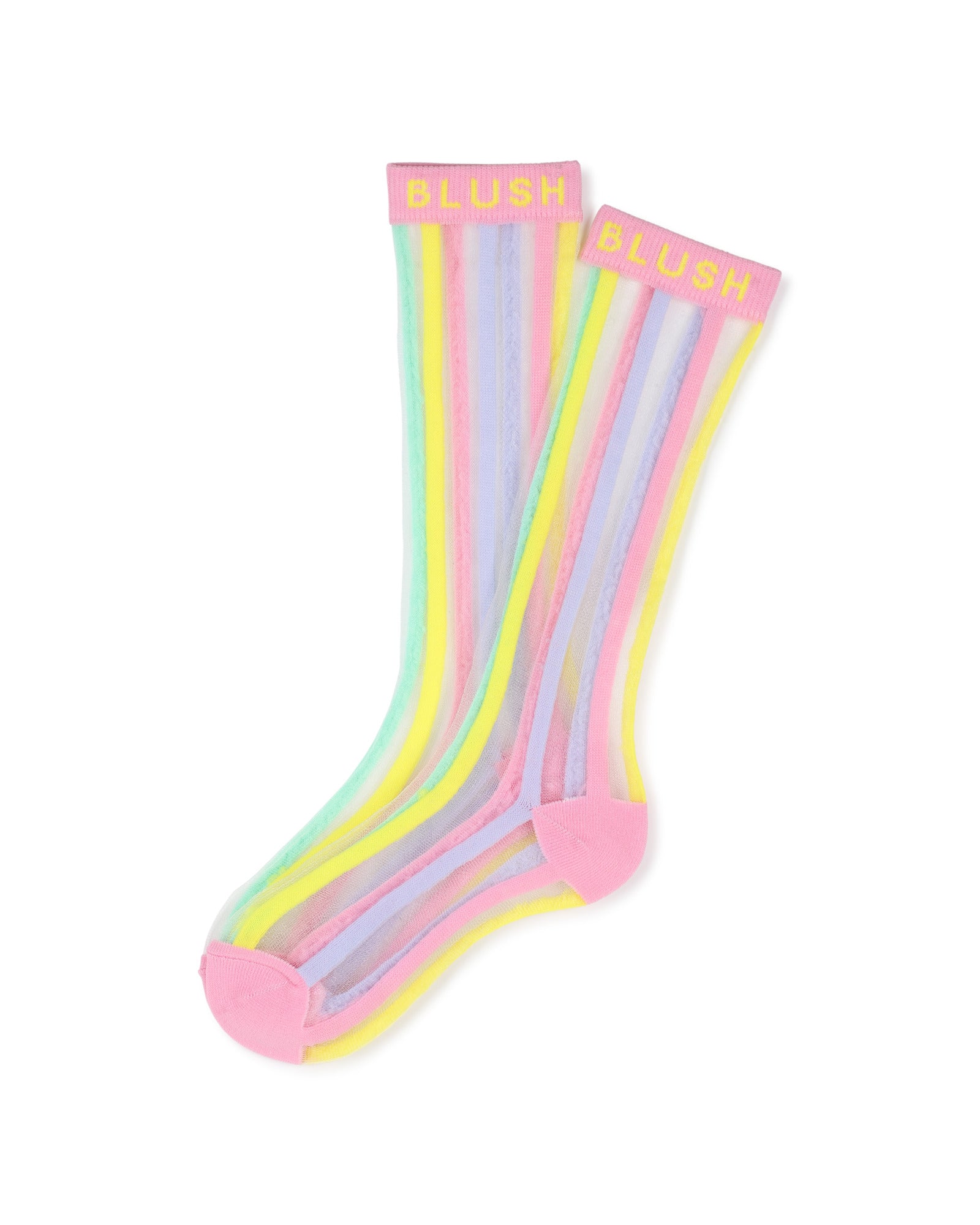Billieblush - Chaussettes Mi-Hautes Rayures