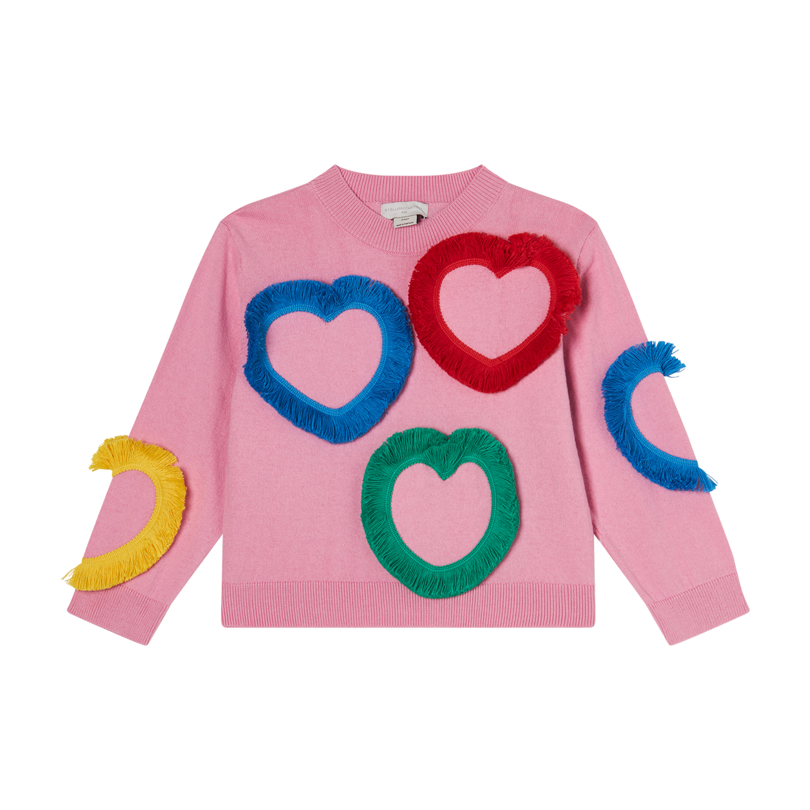 Stella McCartney - Sweatshirt Coeurs à Franges