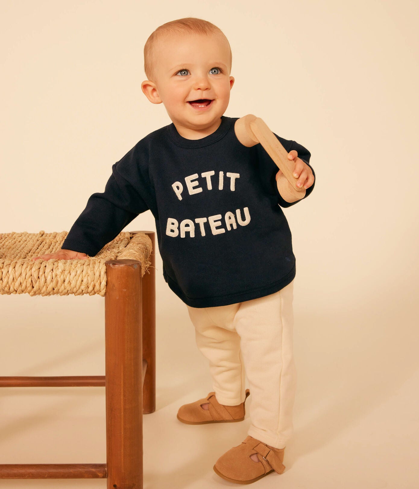 Petit Bateau - Sweatshirt en Molleton
