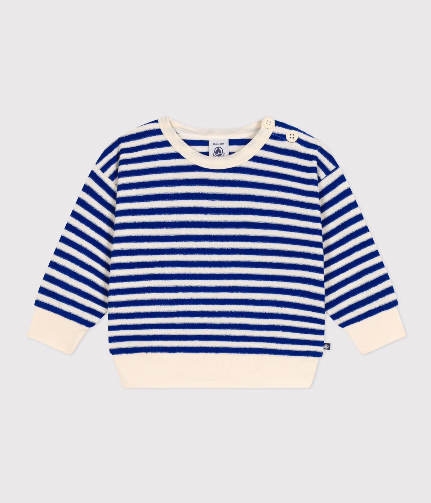 Petit Bateau - Sweatshirt en Ratine