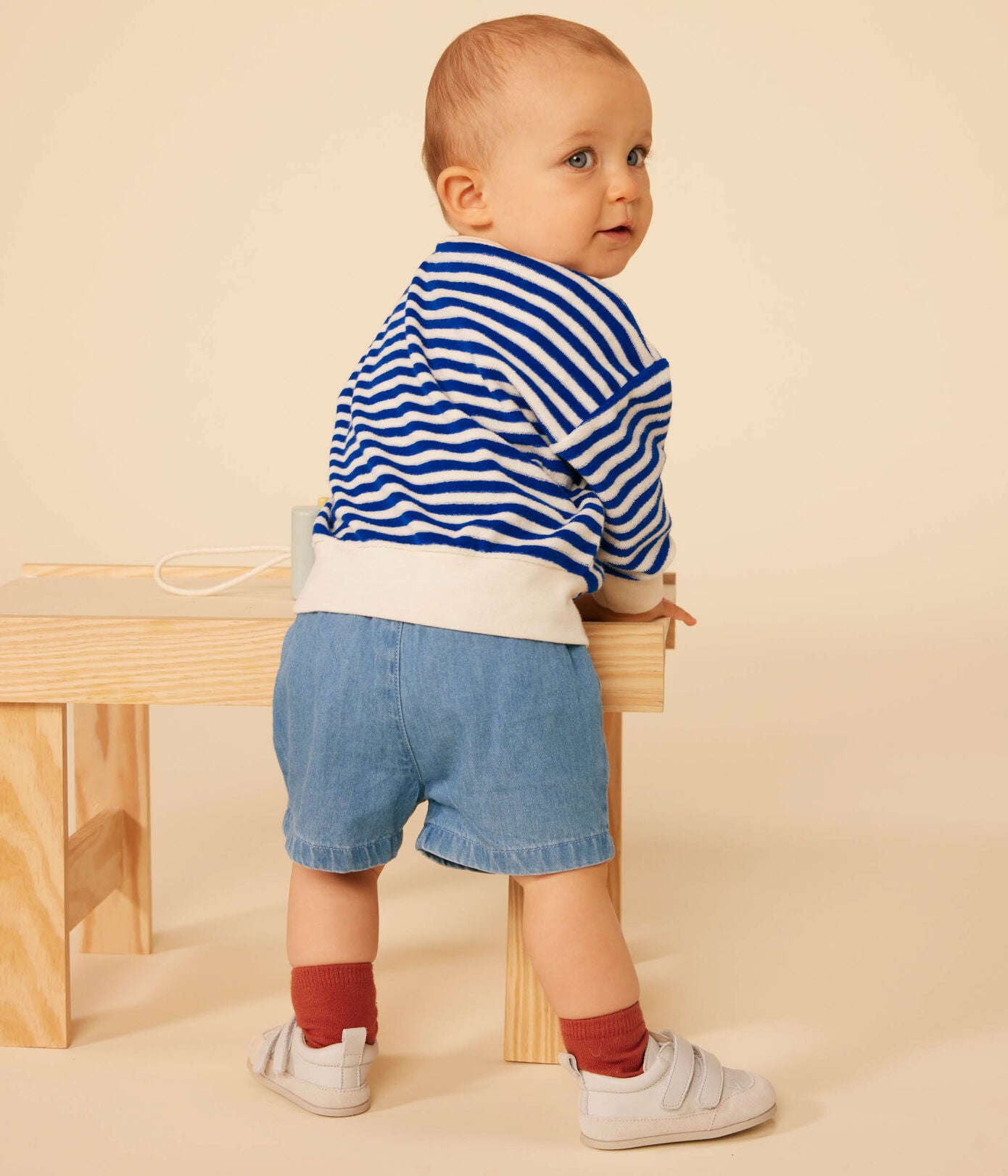 Petit Bateau - Sweatshirt en Ratine