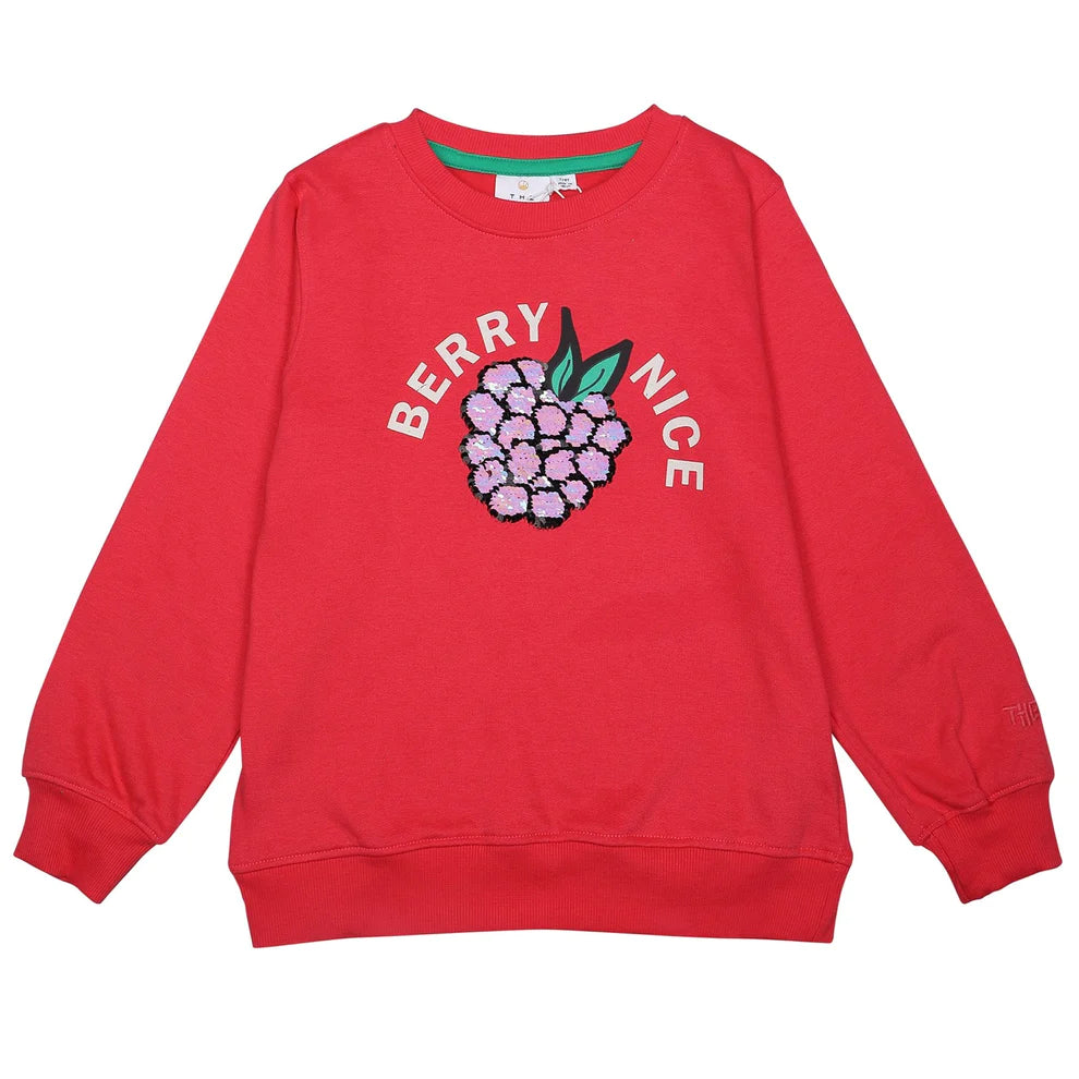 The New - Josline Raspberry Sweatshirt