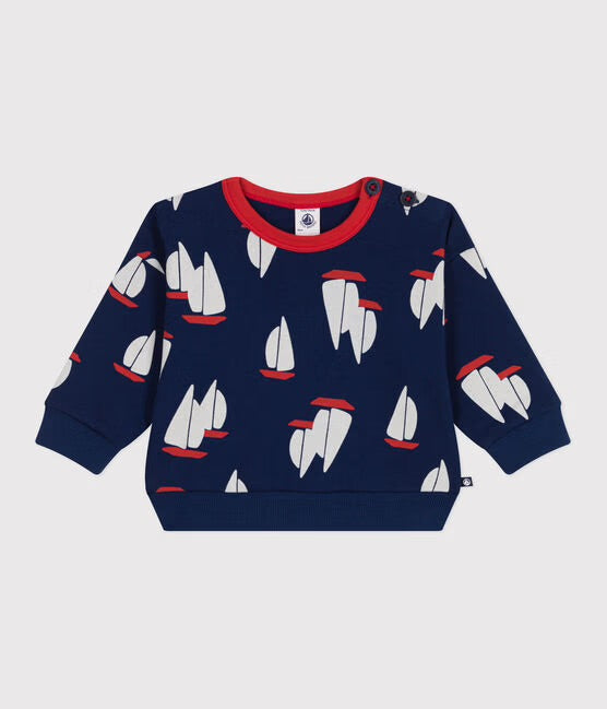 Petit Bateau - Sweatshirt Bateaux (Bébé)