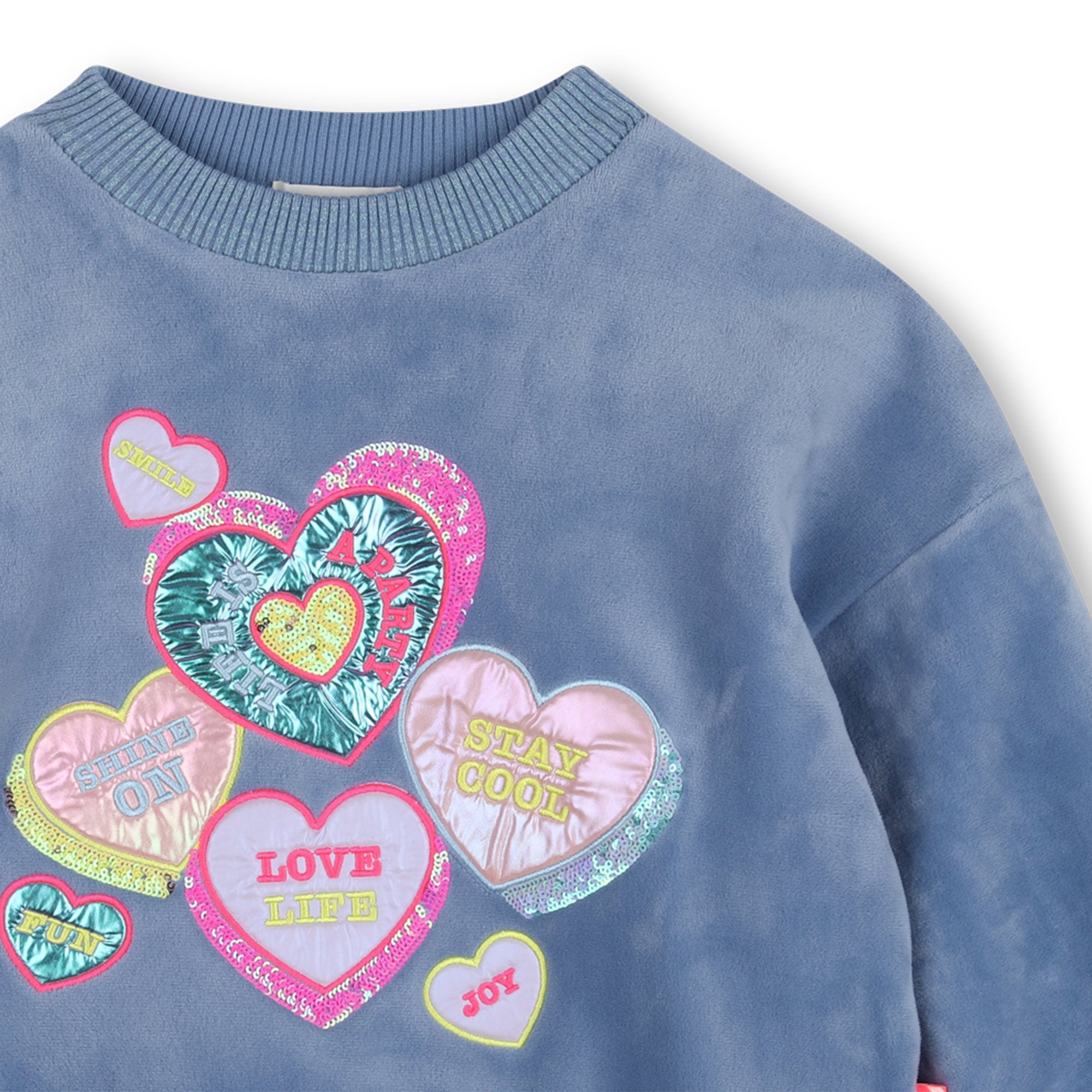 Billieblush - Sweatshirt imprimé cœur