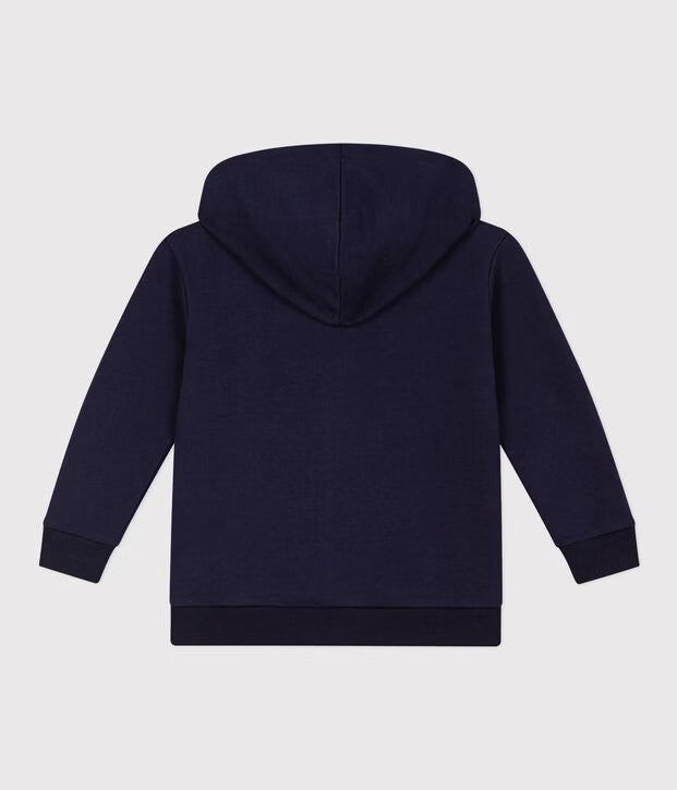 Petit Bateau - Kids' Zipped Cotton Hoodie