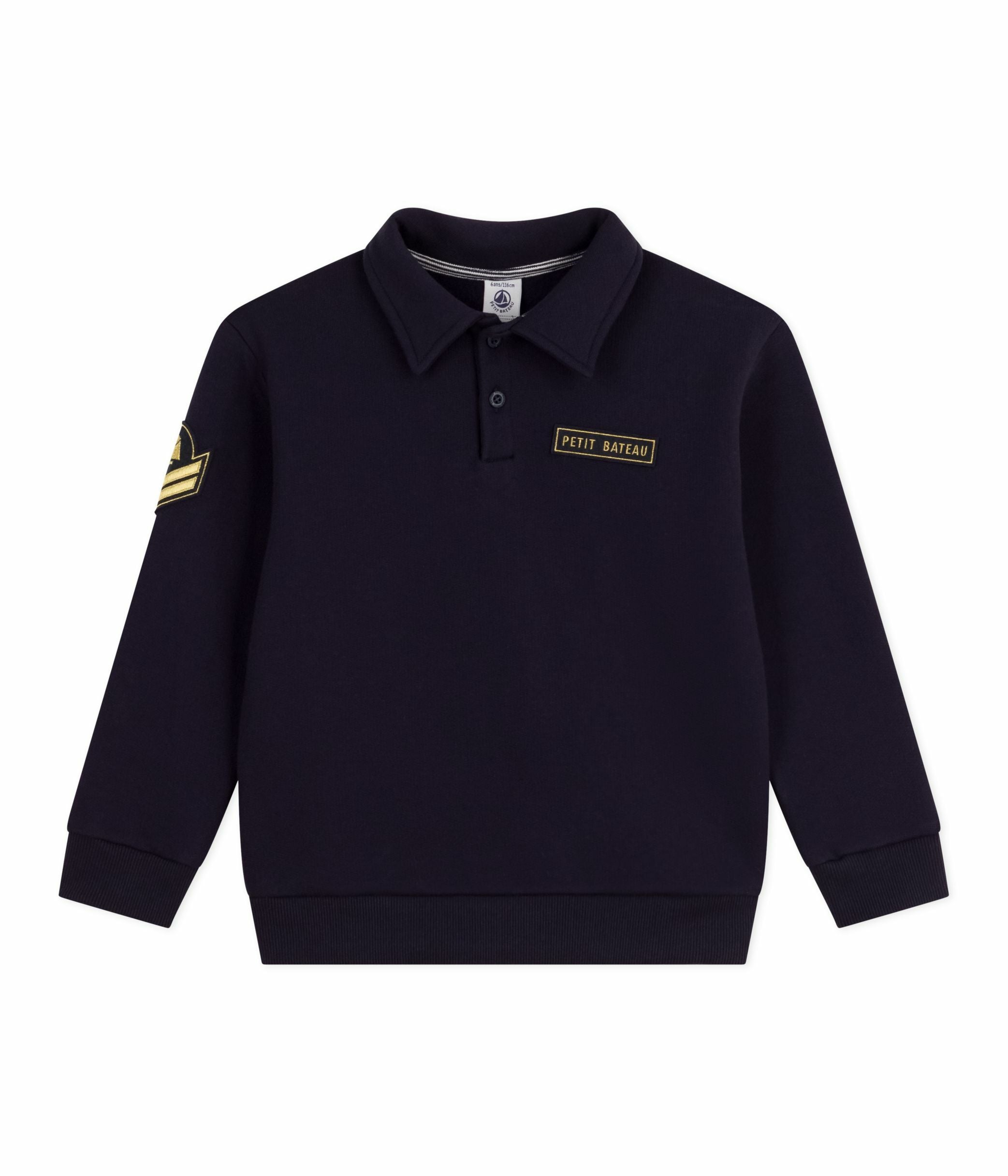 Petit Bateau - Sweatshirt Polo