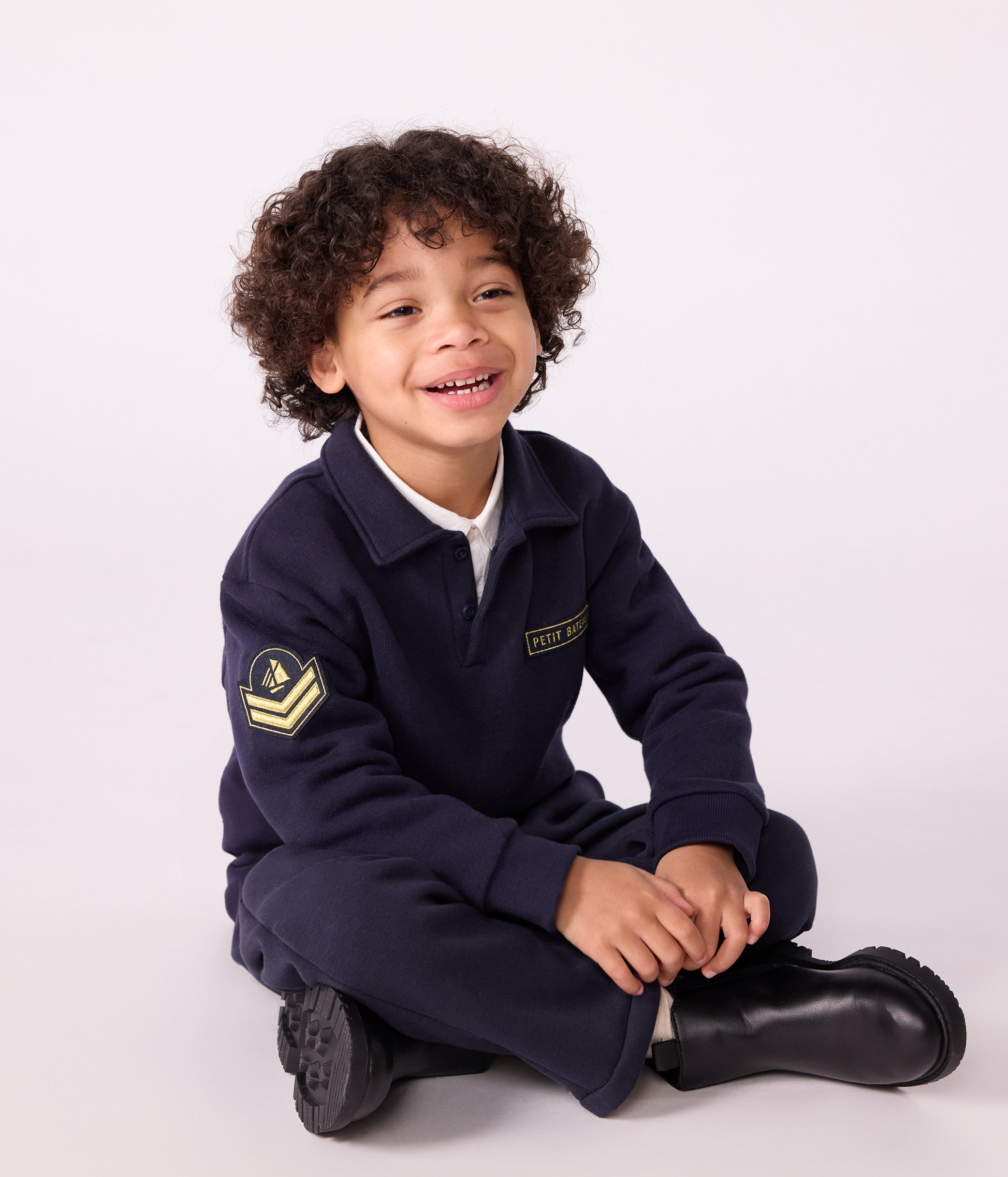 Petit Bateau - Sweatshirt Polo