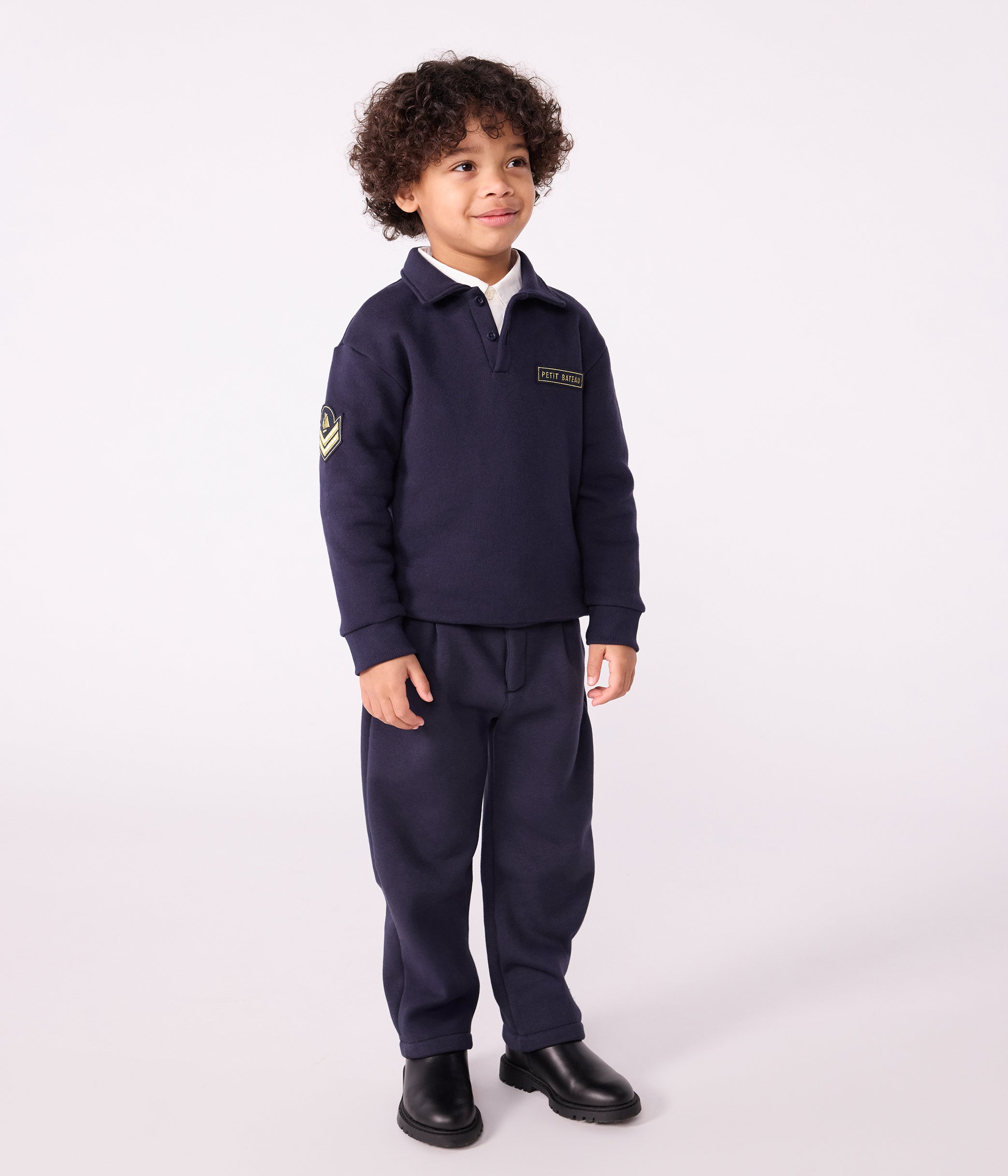 Petit Bateau - Sweatshirt Polo