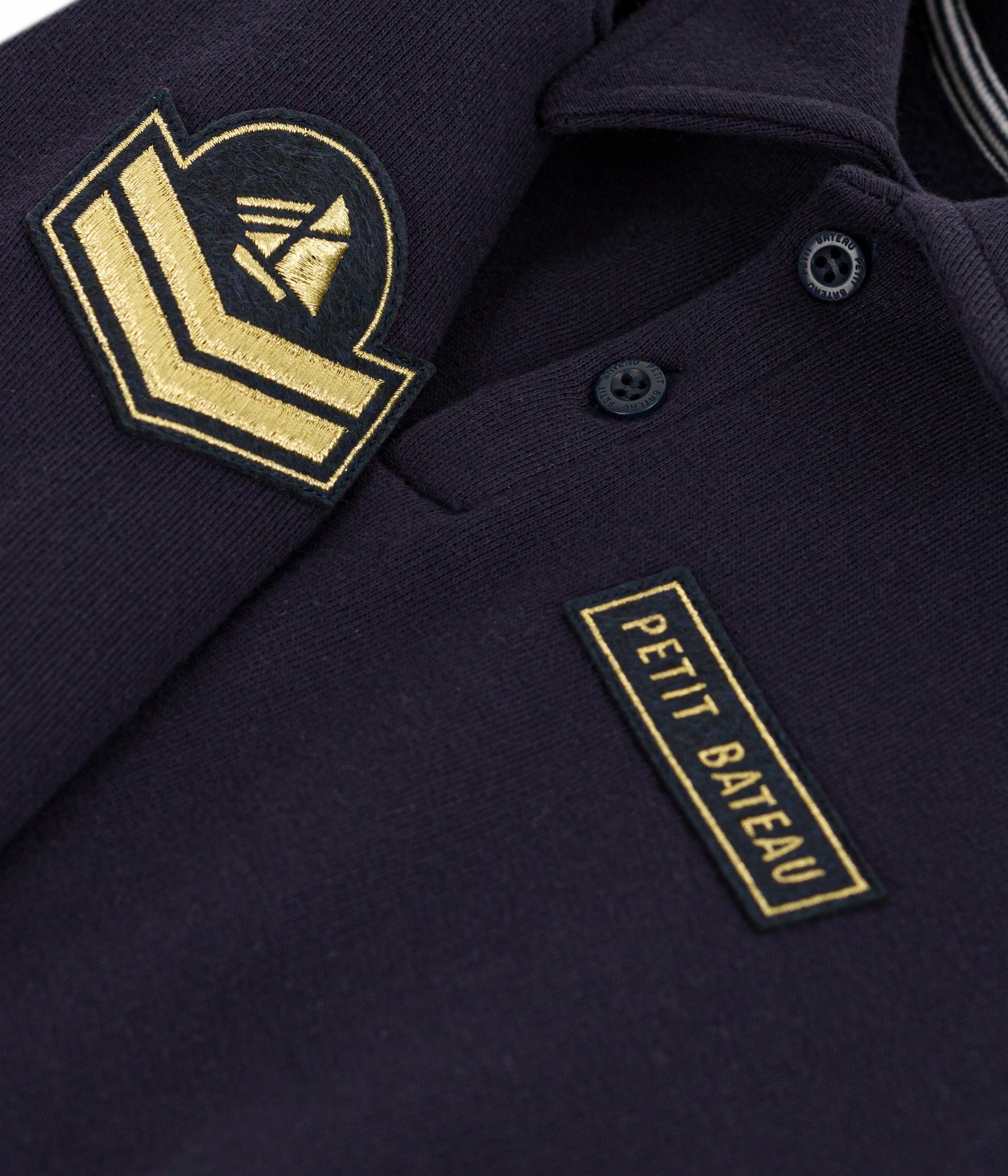 Petit Bateau - Sweatshirt Polo