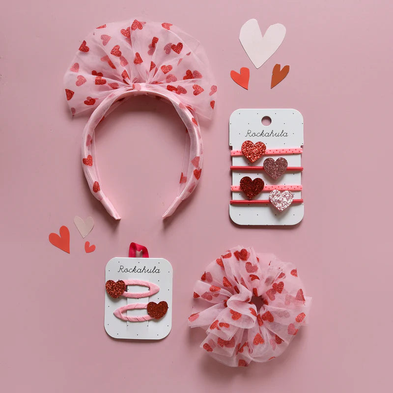 Rockahula - Sweet Hearts tulle scrunchie
