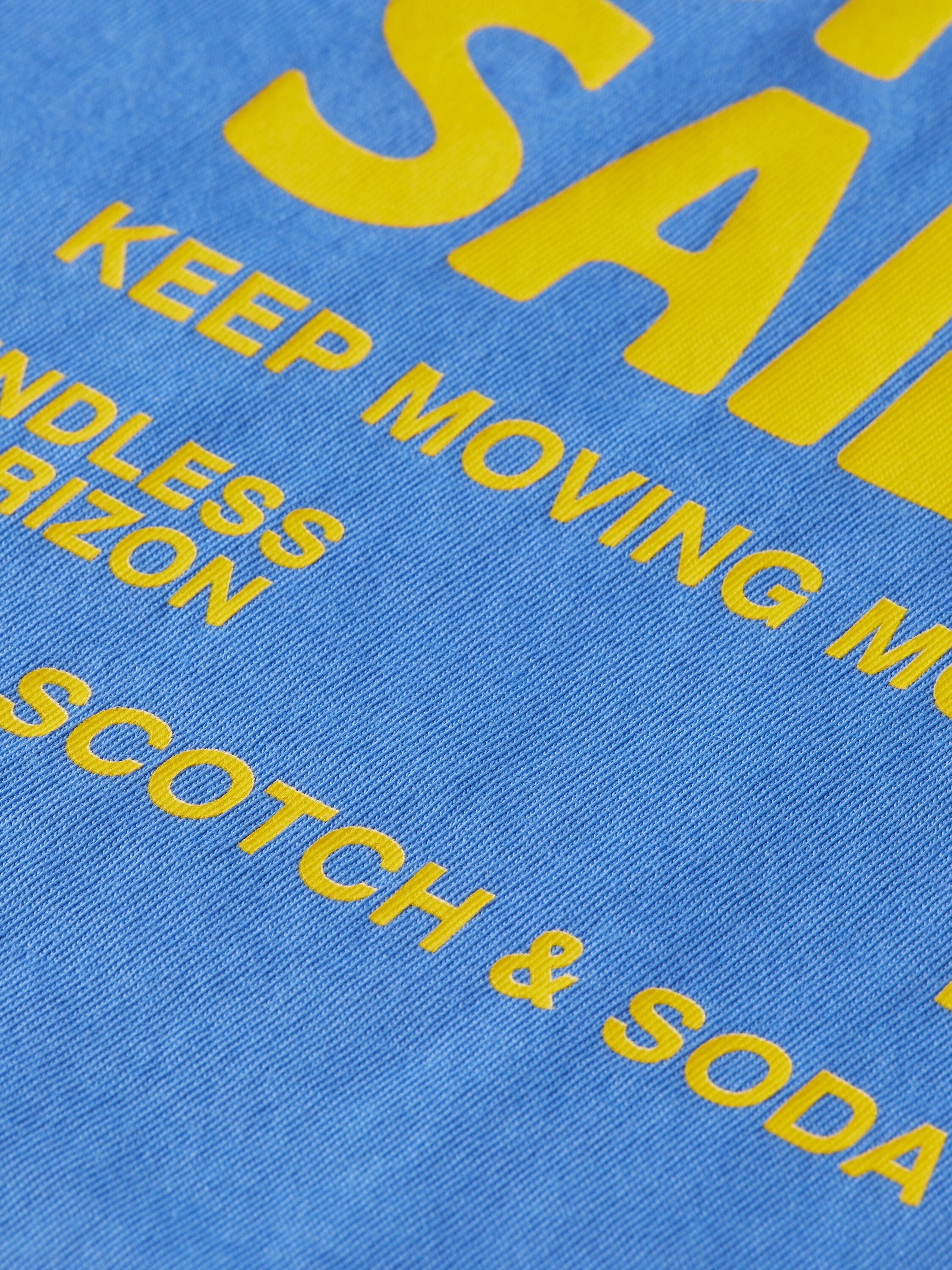 Scotch & Soda - Artwork T-Shirt "Sundown Sailing" 