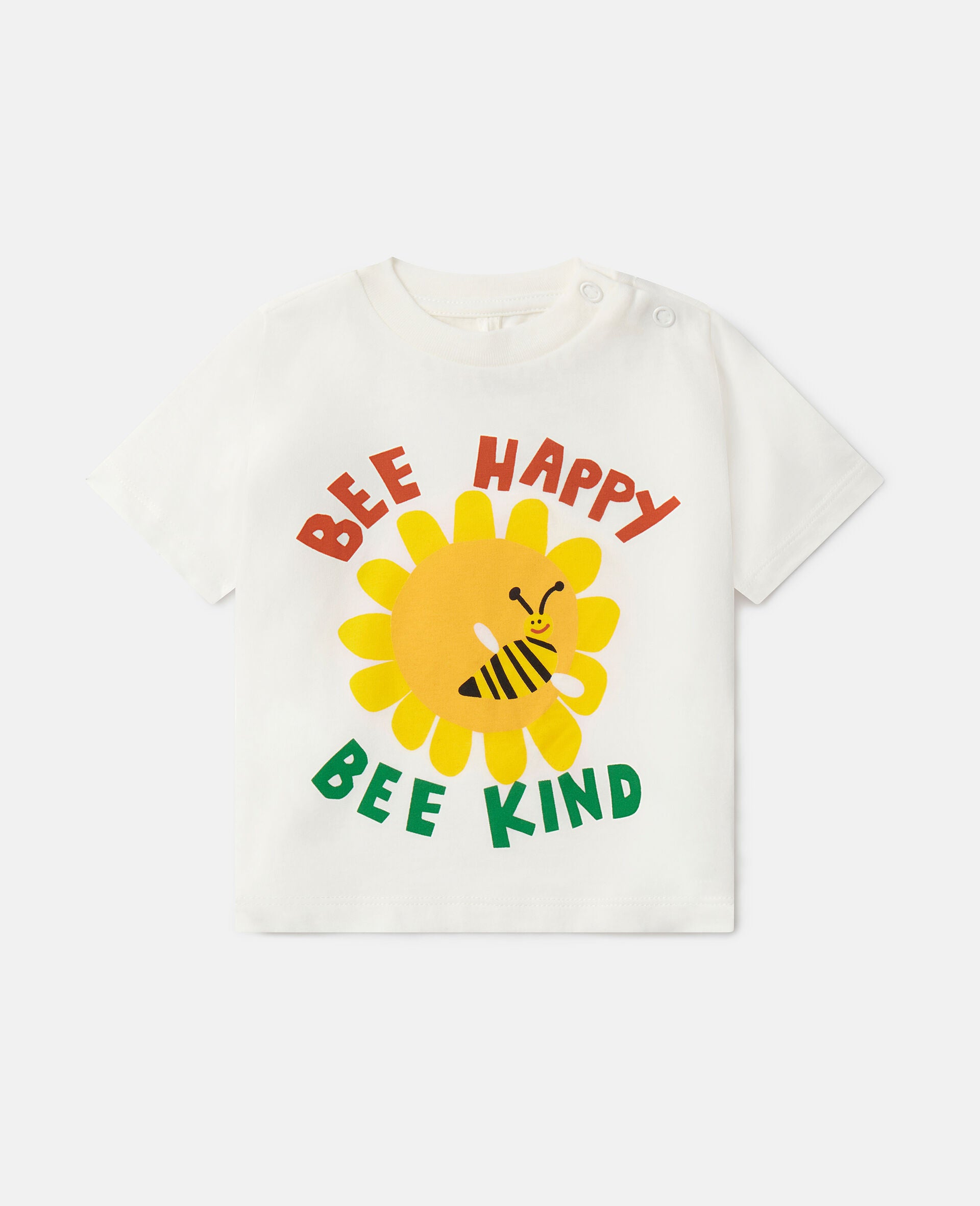 Stella McCartney - "Bee Happy Bee Kind" T-Shirt