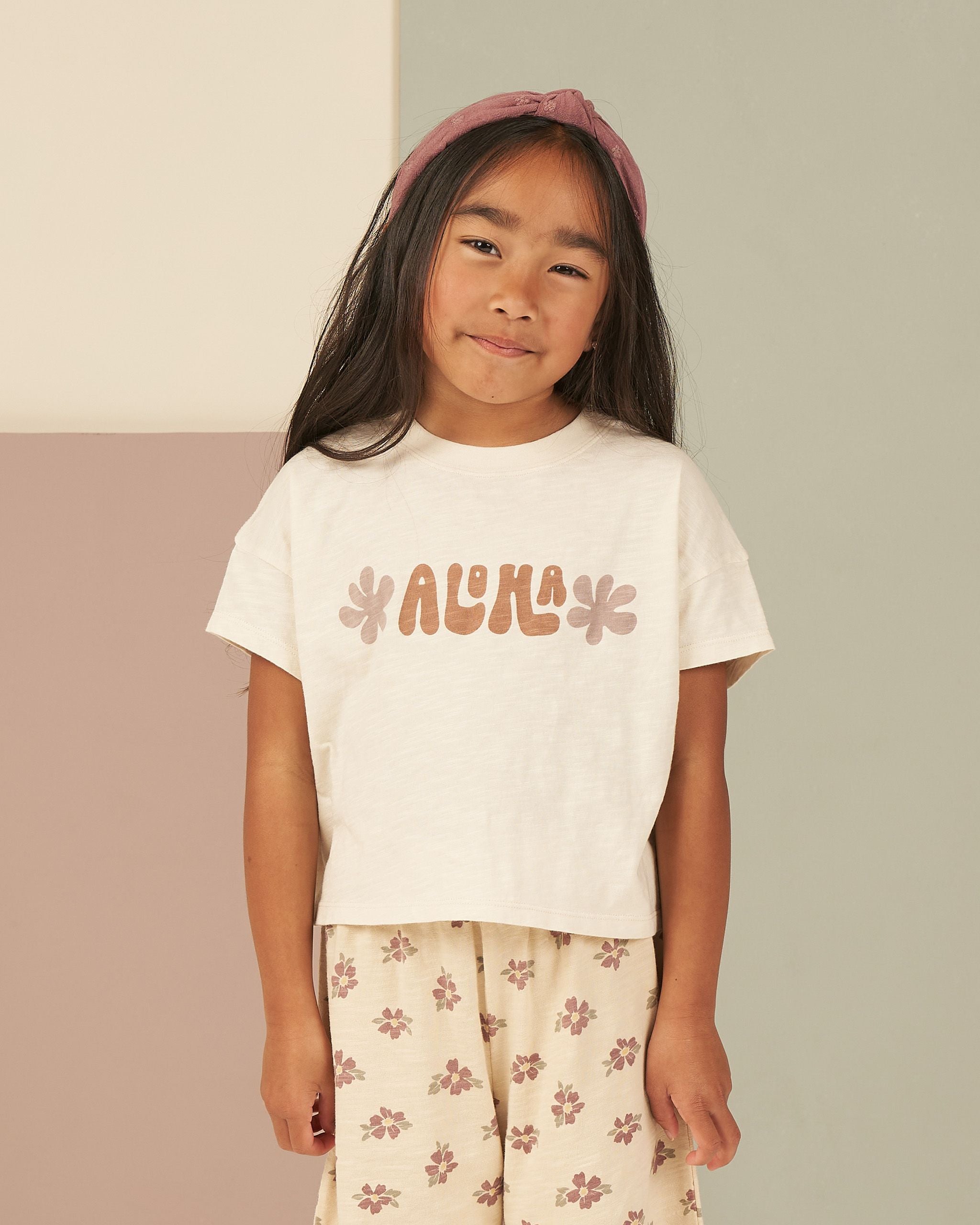Rylee + Cru - Boxy "Aloha" T-Shirt