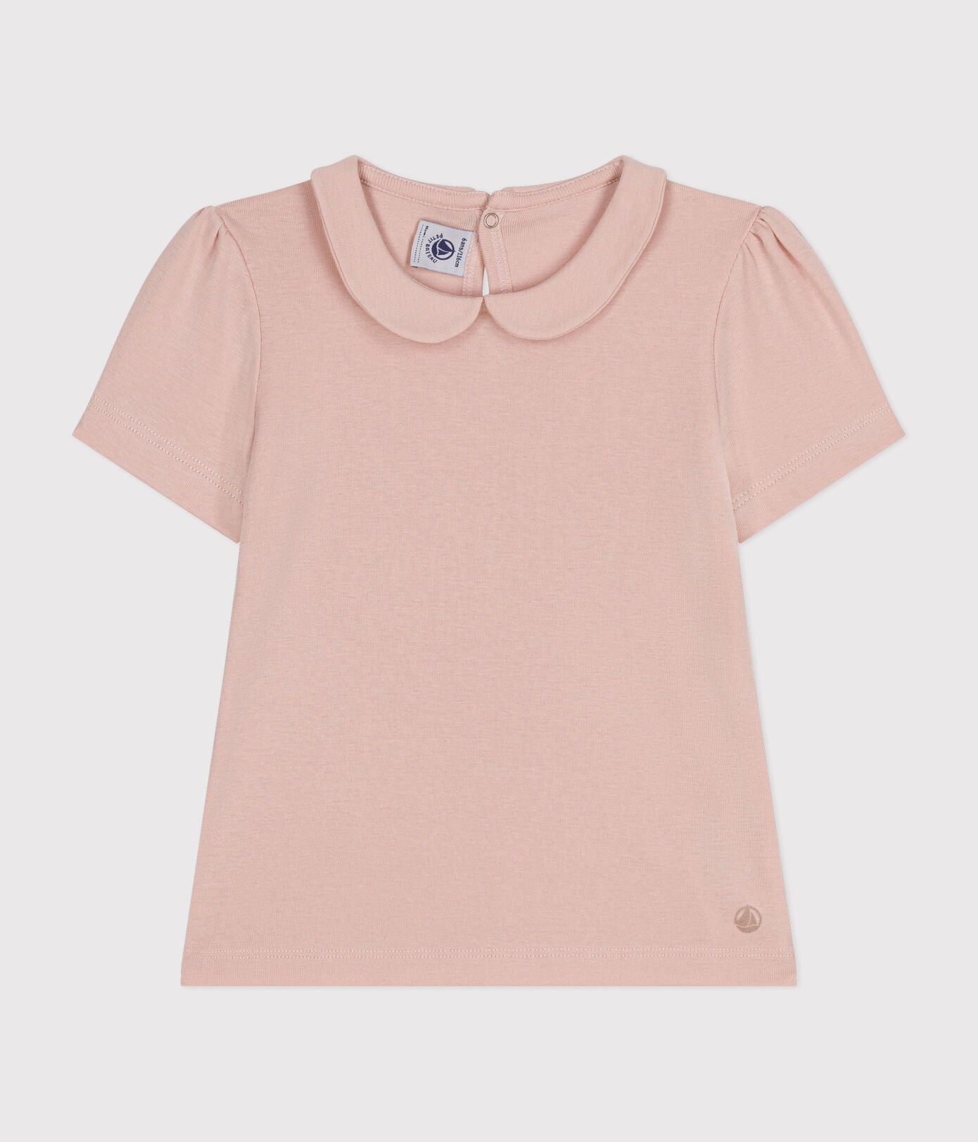 Petit Bateau - T-Shirt Col Claudine