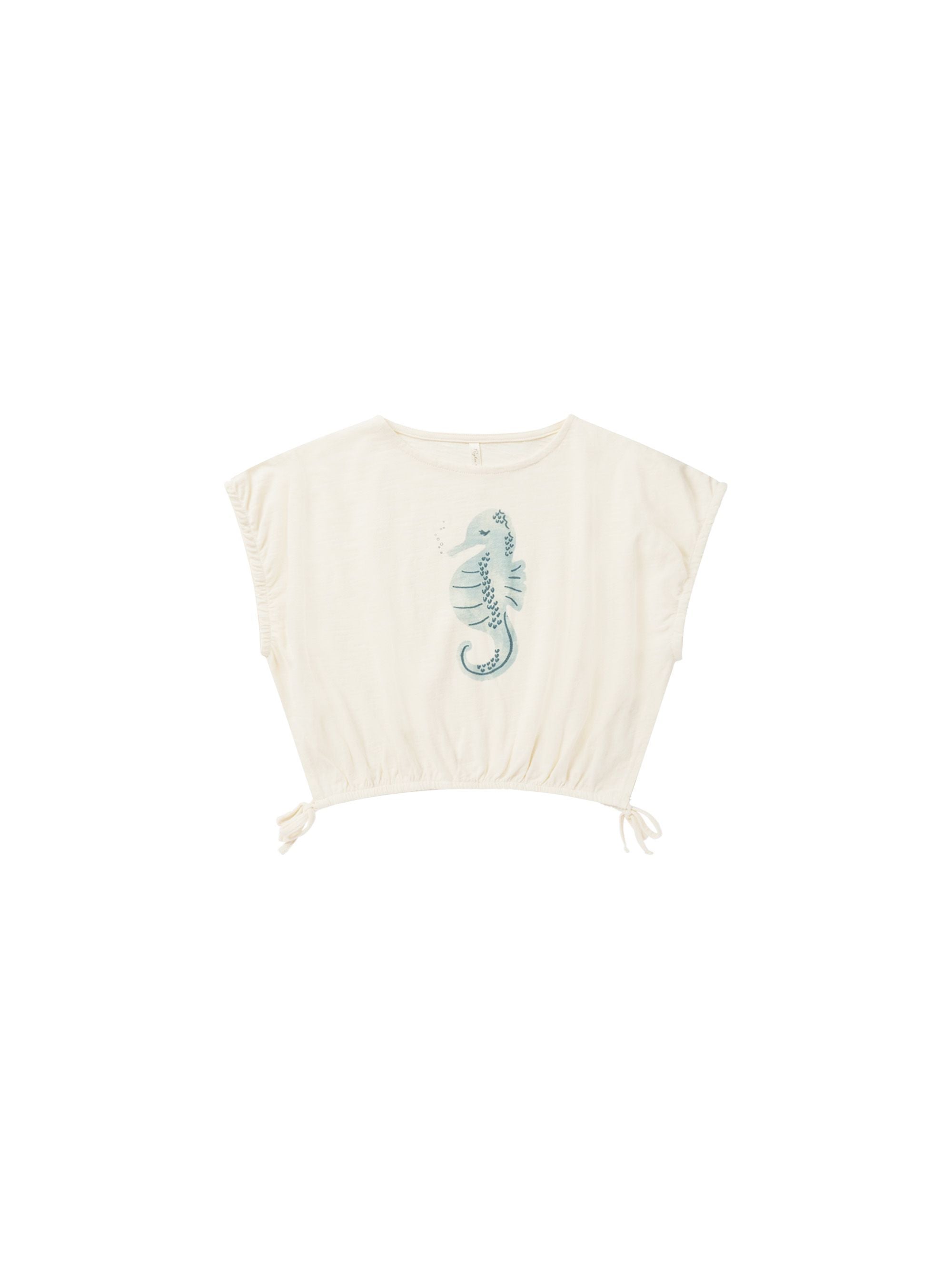 Rylee + Cru - T-Shirt Crop Cinched