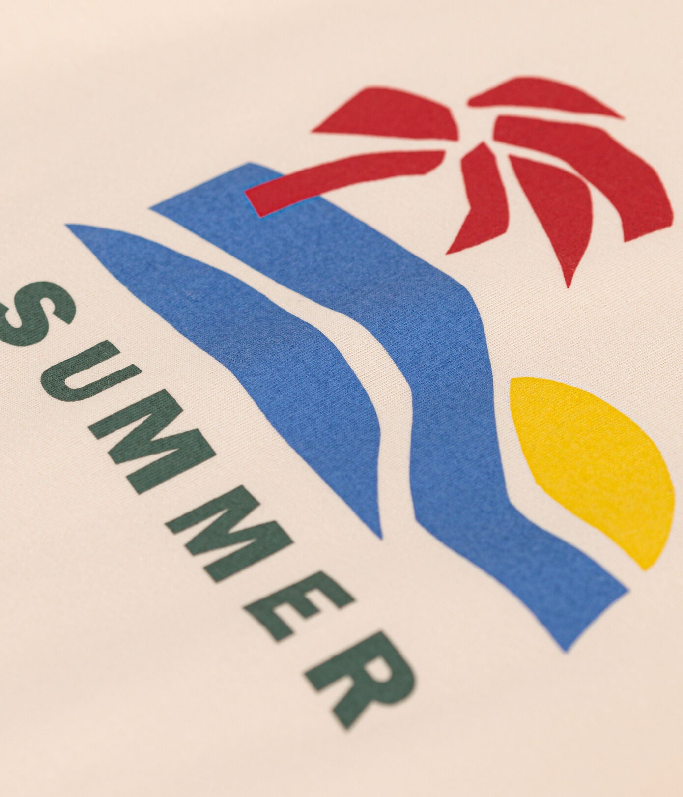 Petit Bateau - T-Shirt Colorblock Imprimé Summer