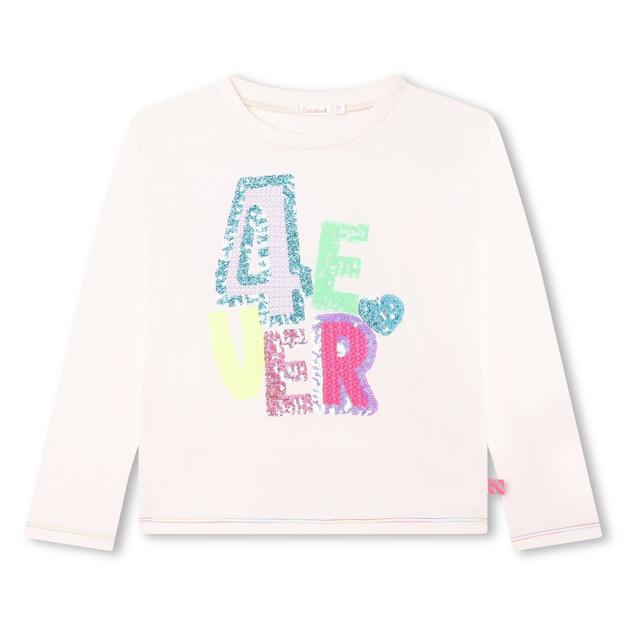 Billieblush - "4ever" Long Sleeve T-Shirt