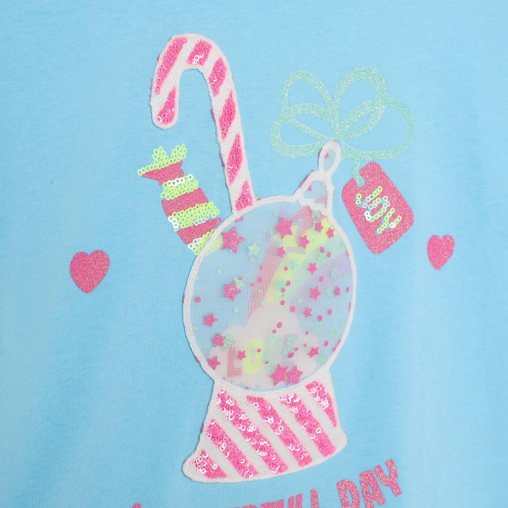 Billieblush - T-shirt Manches Longues "Wonderfull Day"