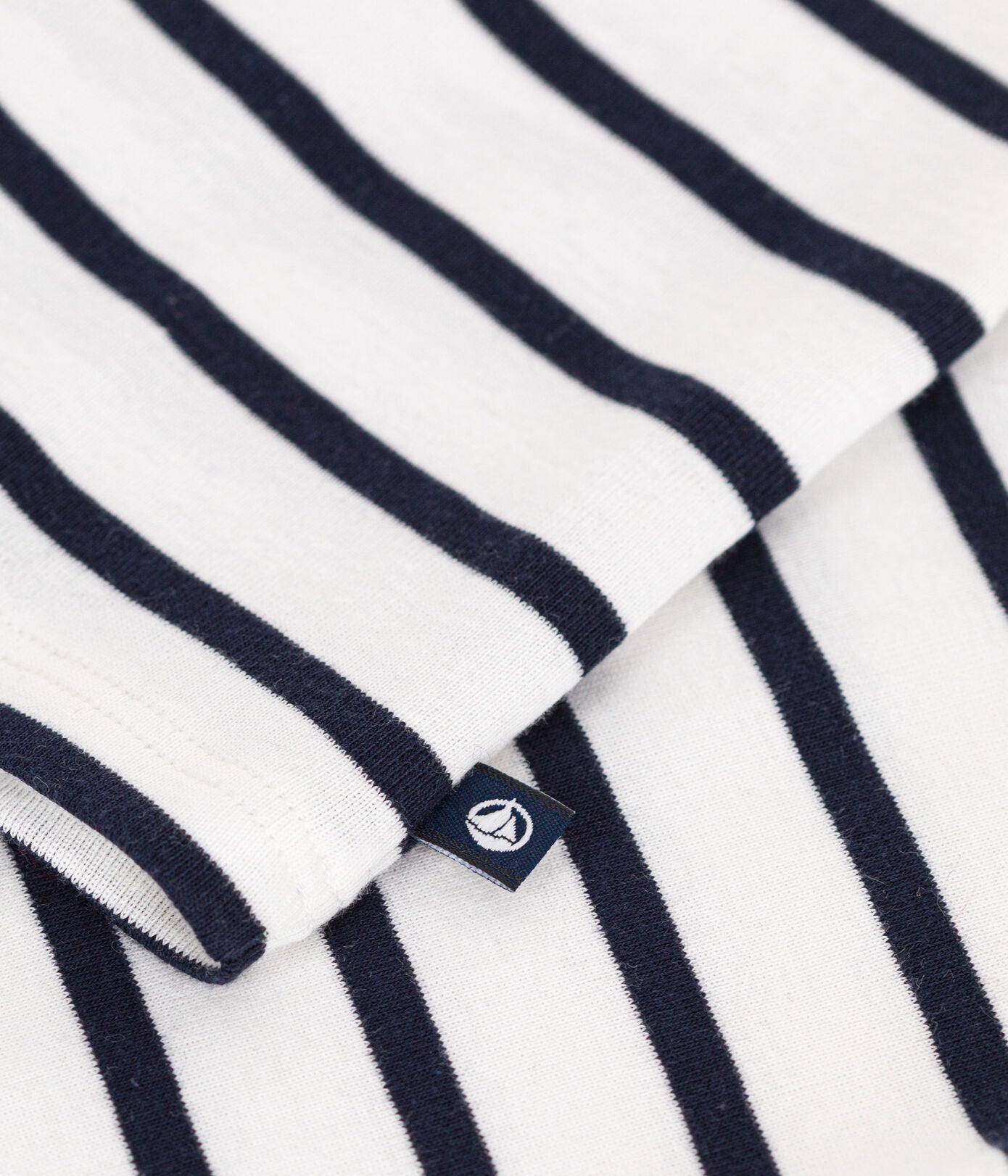 Petit Bateau - T-Shirt à Manches Longues à Rayures (Bébé)