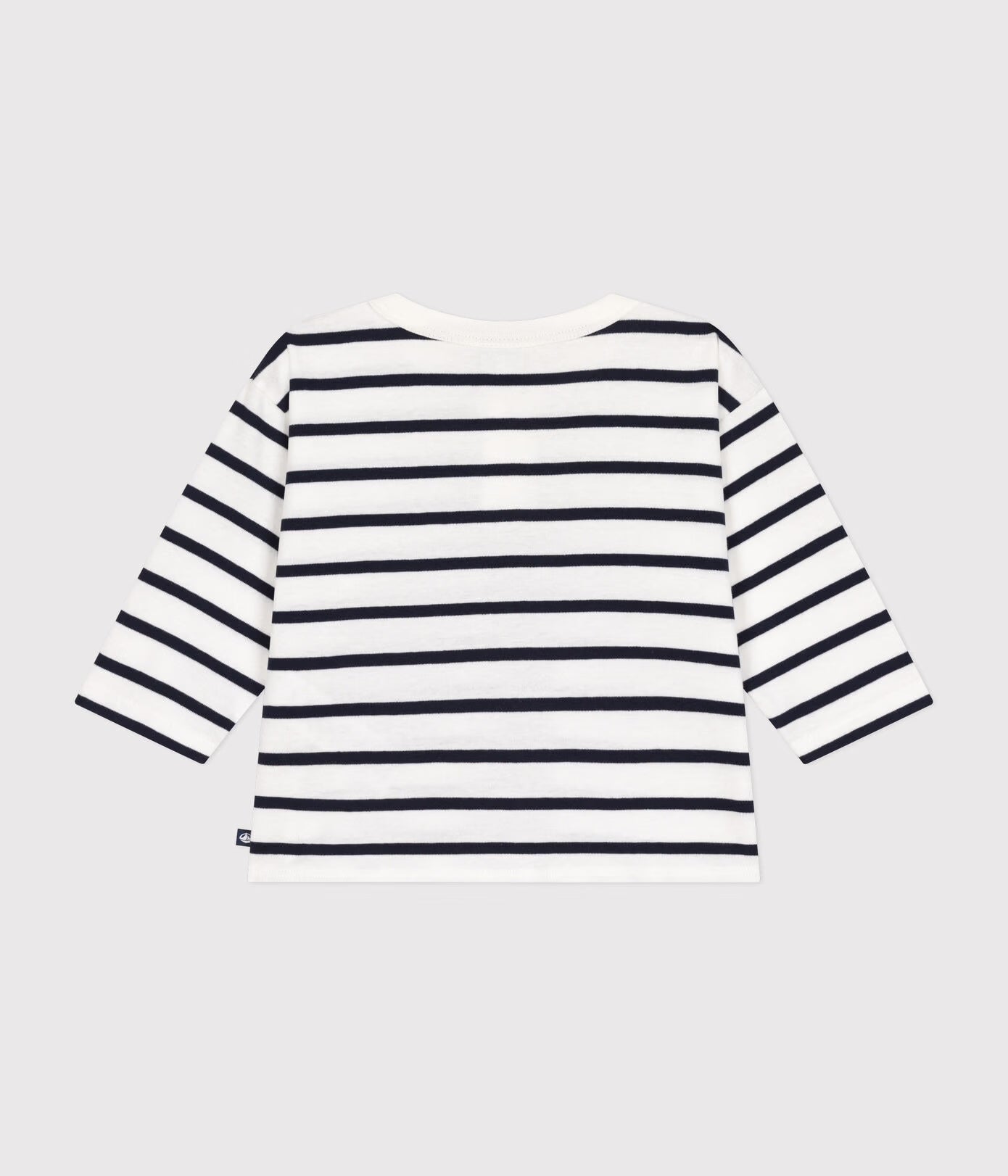Petit Bateau - T-Shirt à Manches Longues à Rayures (Bébé)