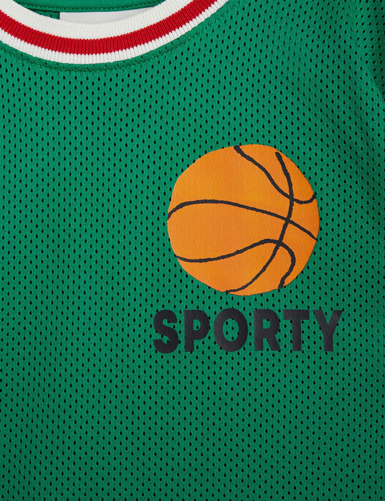 Mini Rodini - Mesh Basketball T-Shirt