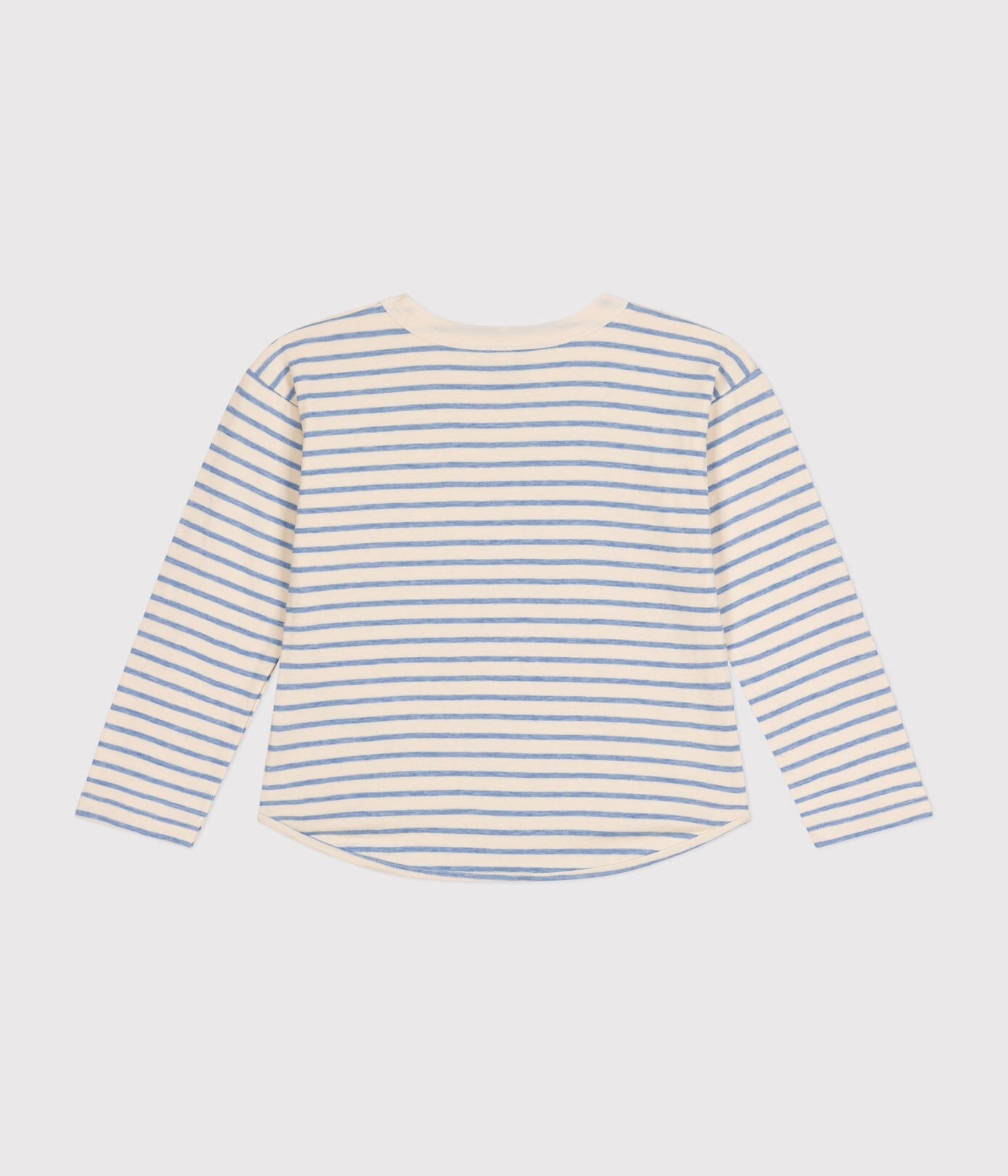 Petit Bateau - T-Shirt Rayé à Manches Longues