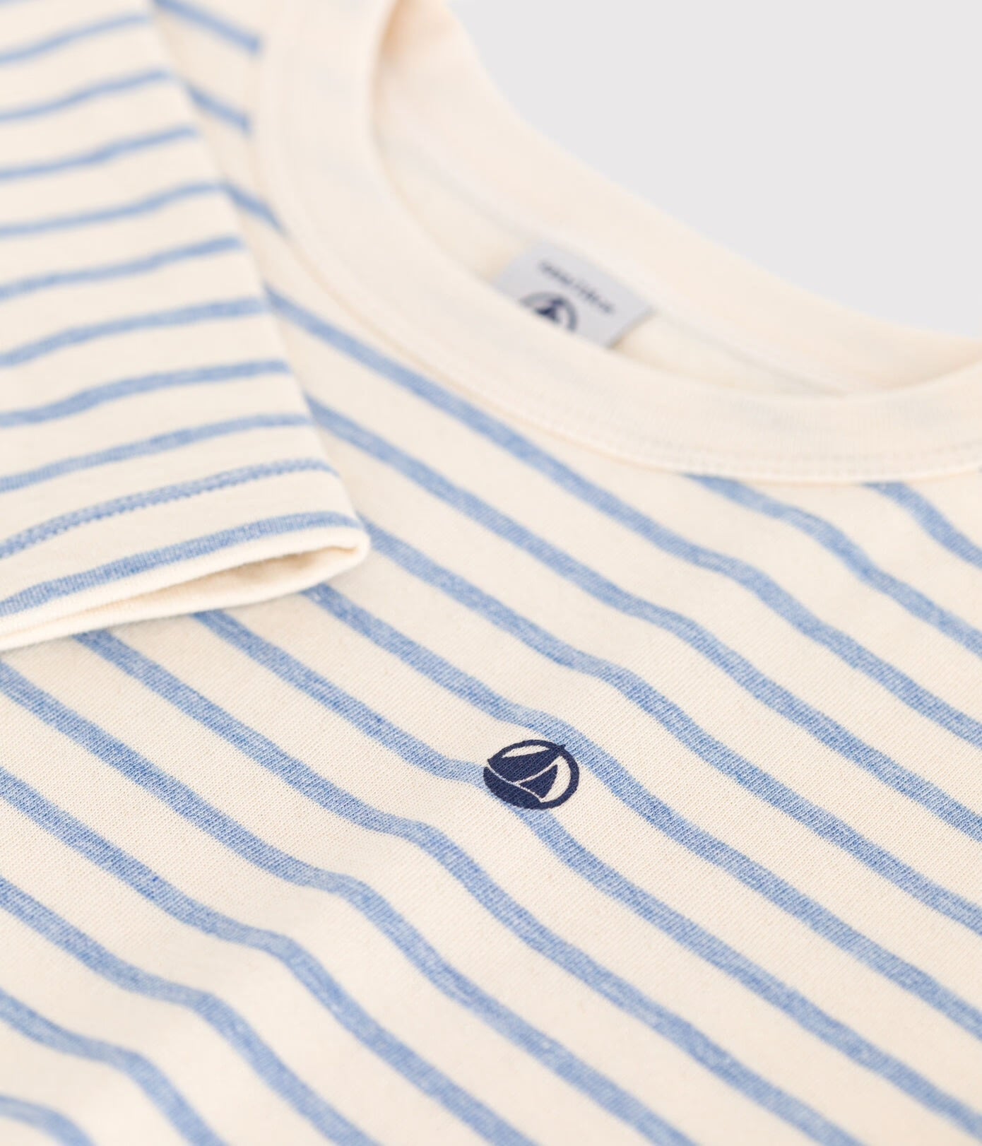 Petit Bateau - T-Shirt Rayé à Manches Longues