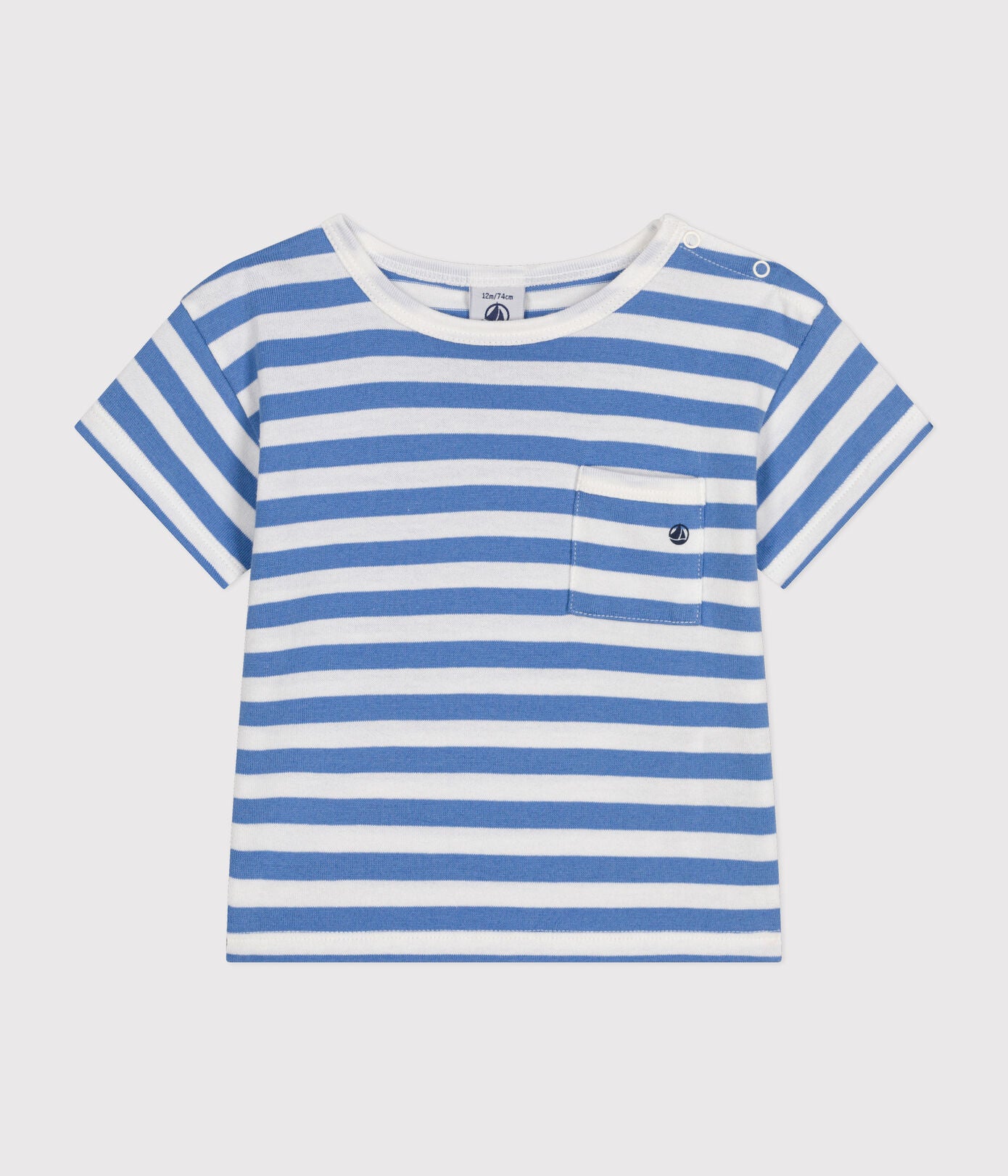 Petit Bateau - Striped Pocket T-Shirt