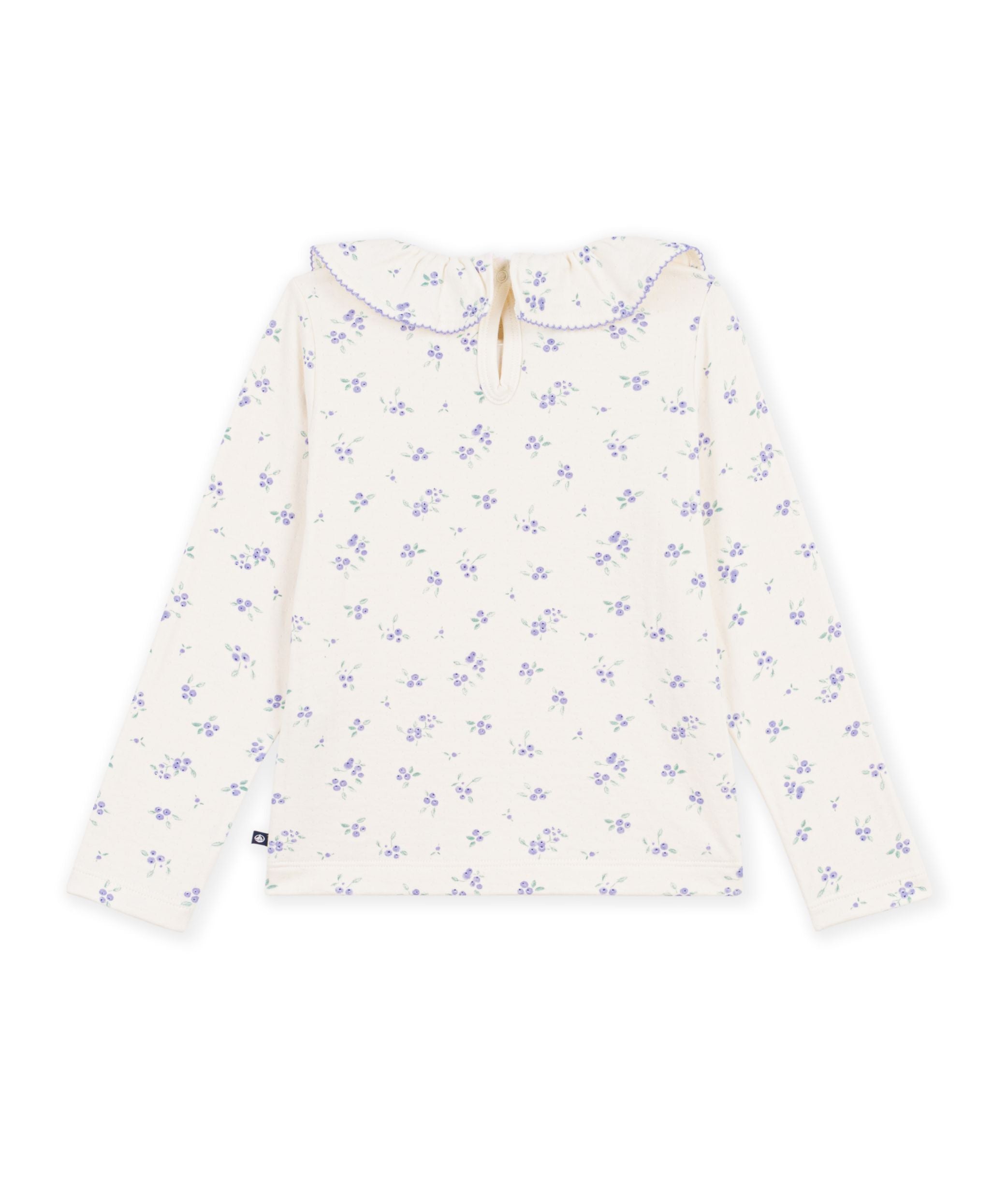 Petit Bateau - Kids' Floral Long-Sleeved T-shirt