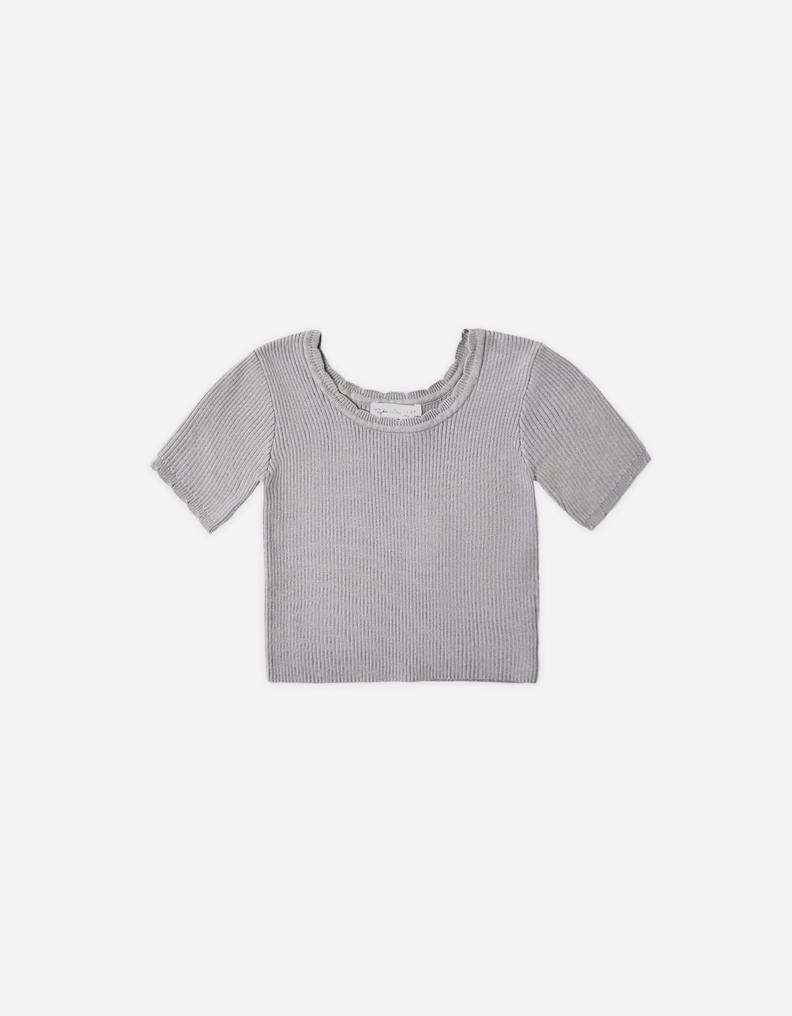 Rylee + Cru - T-shirt bleu poudré