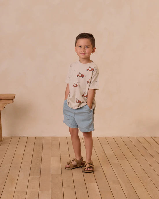 Rylee + Cru - Raw Edge T-Shirt Moped