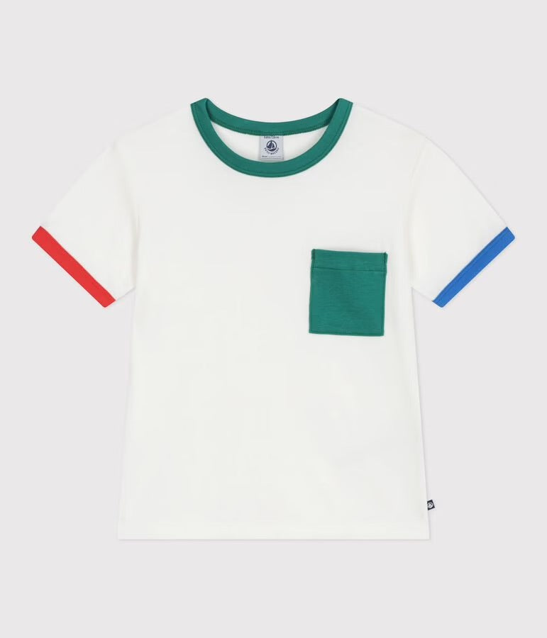 Petit Bateau - Tee-shirt enfant manches courtes en coton