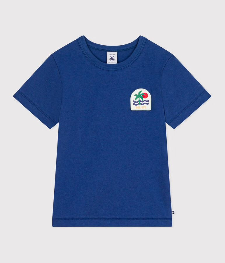 Petit Bateau - Tee-shirt enfant manches courtes en coton