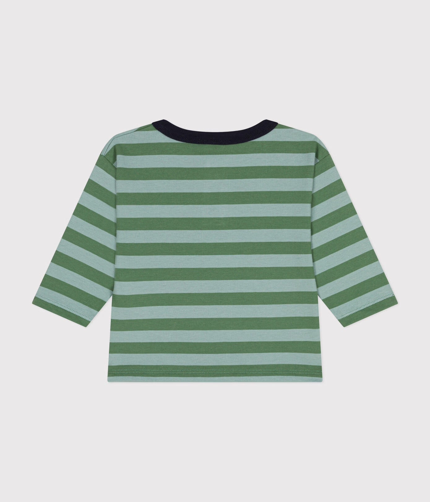 Petit Bateau - T-shirt Manches Longues Rayé (Bébé)