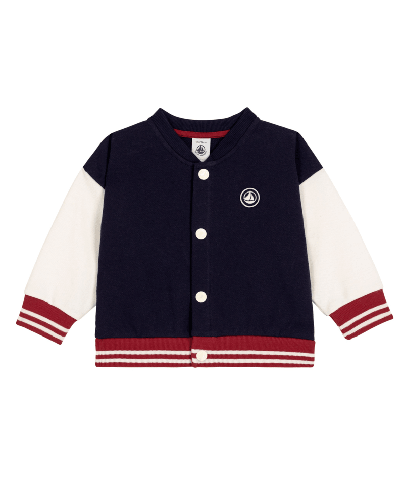 Petit Bateau - Teddy en coton bicolore (Bébé)