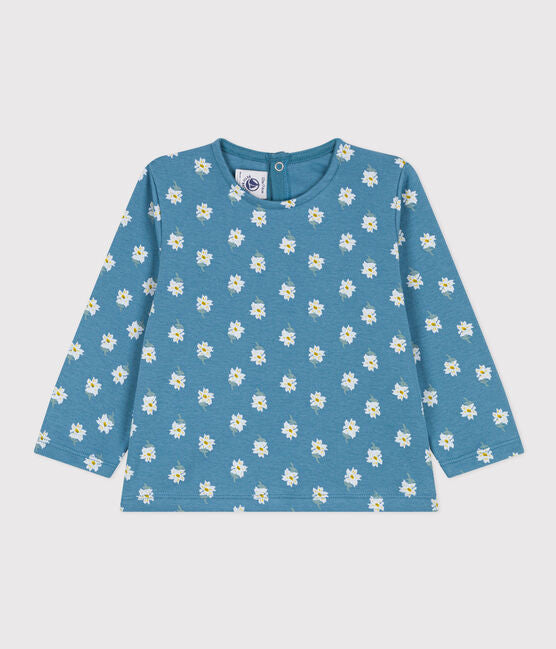 Petit Bateau - Long Sleeve Printed T-Shirt