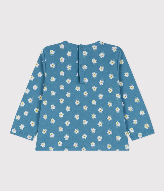 Petit Bateau - Long Sleeve Printed T-Shirt