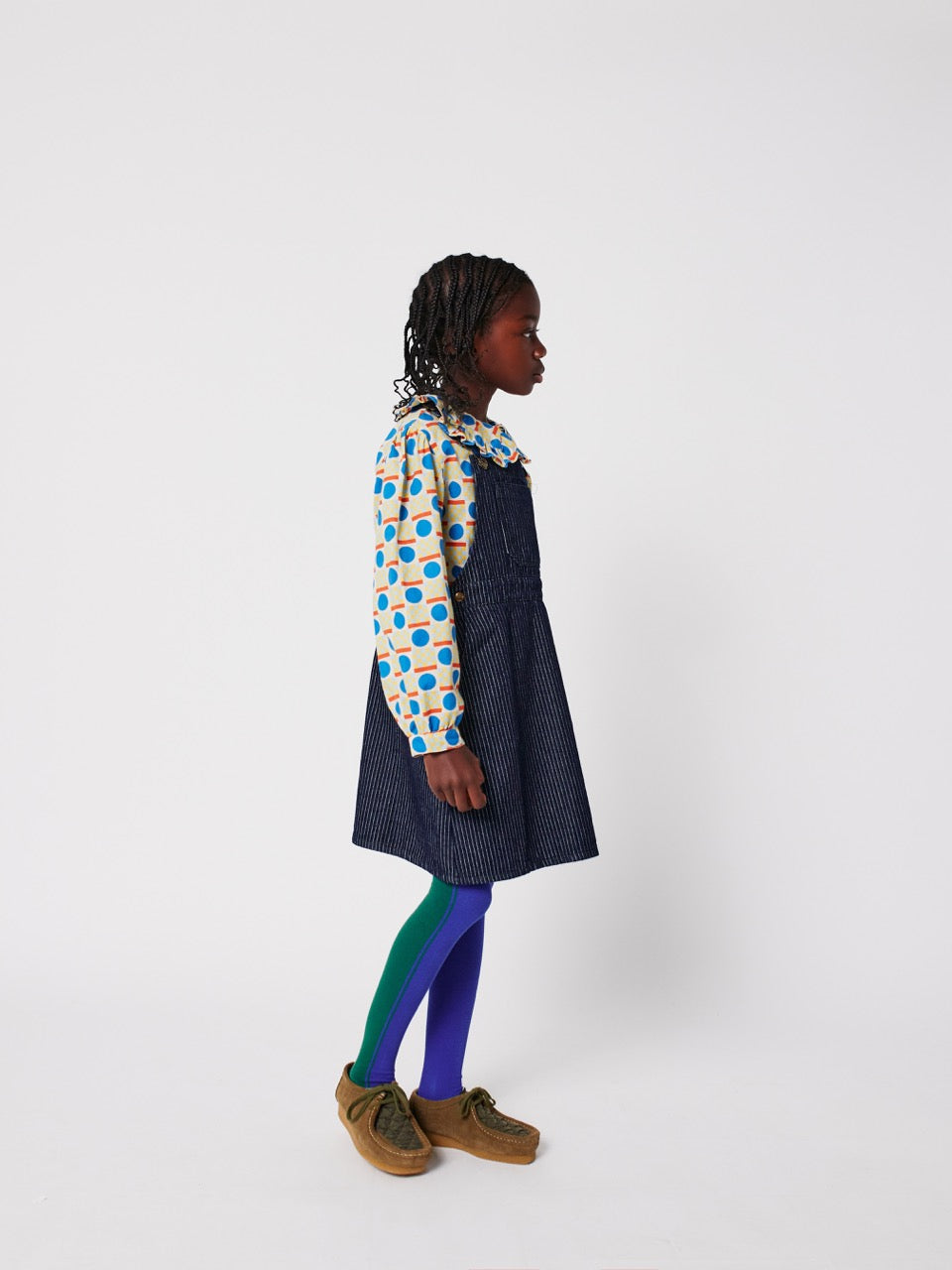 Bobo Choses - Robe Tic Tac Toe Denim