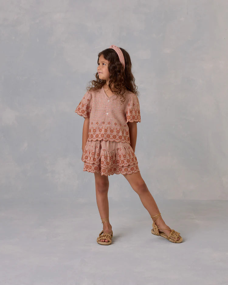 Rylee + Cru - Tiered Mini Skirt