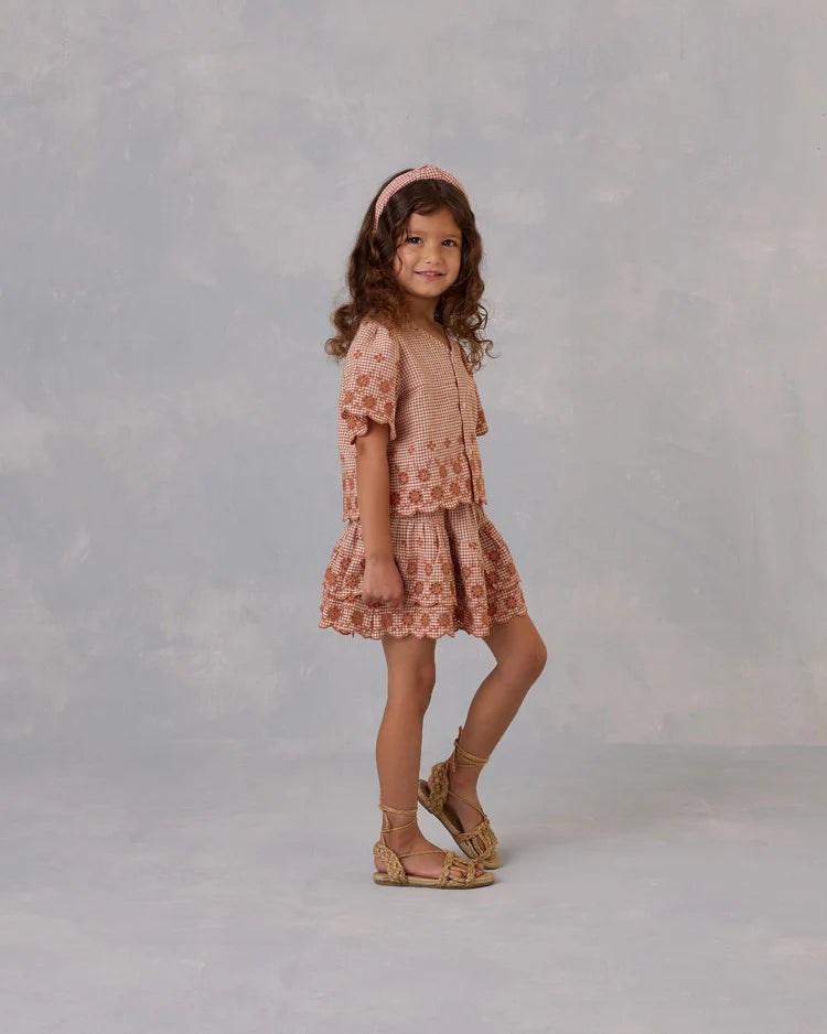 Rylee + Cru - Tiered Mini Skirt