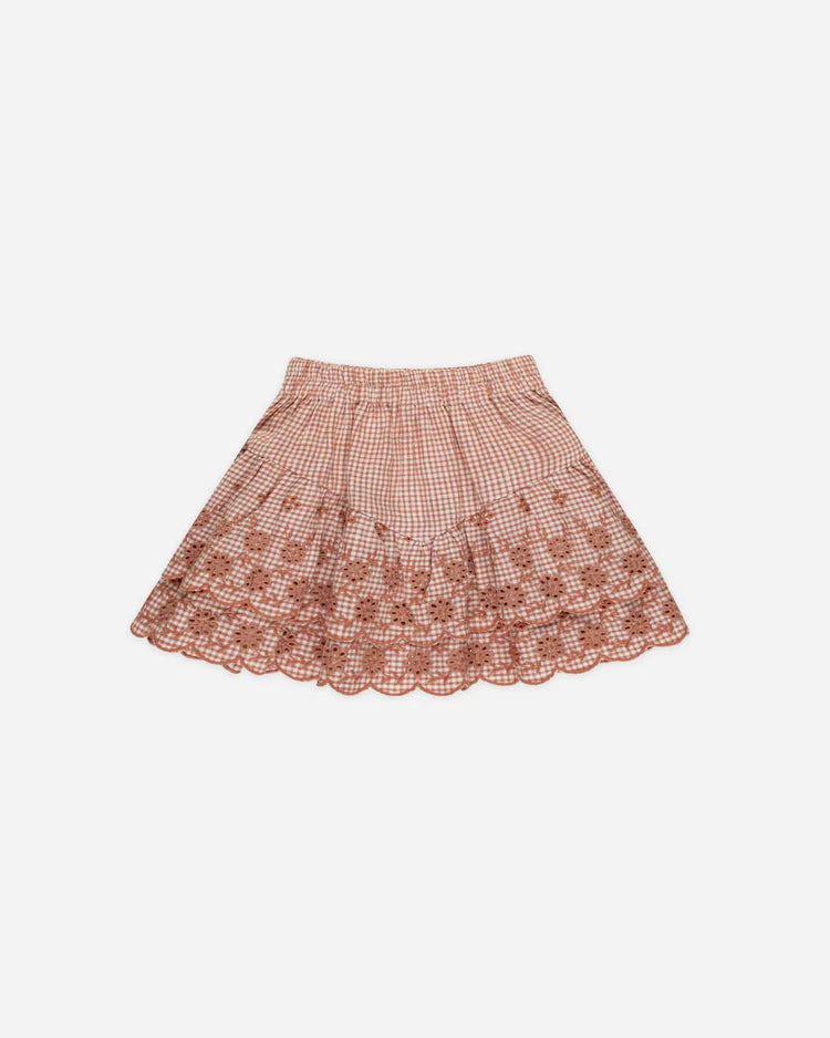 Rylee + Cru - Tiered Mini Skirt