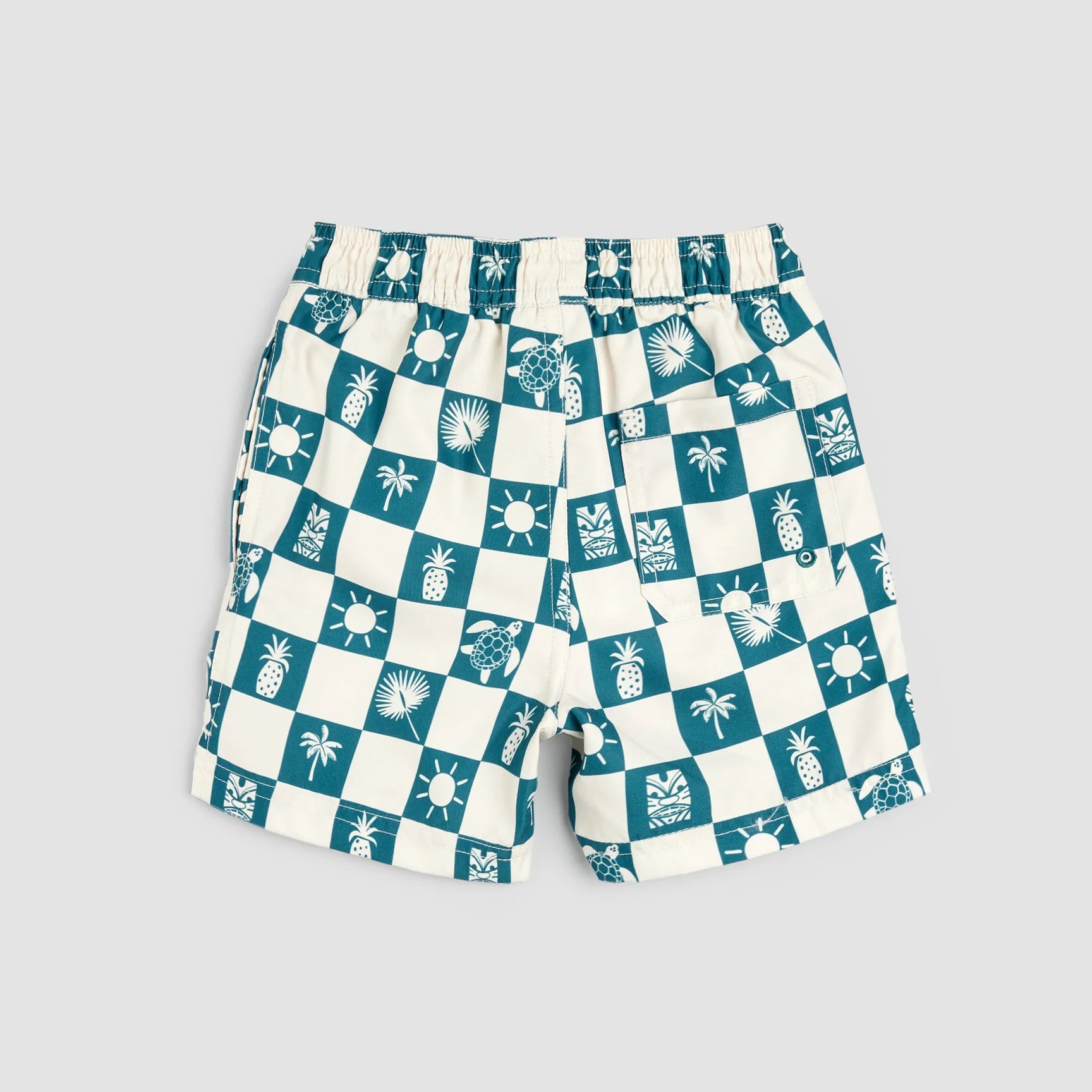 Miles The Label - Checkerboard Swim Shorts