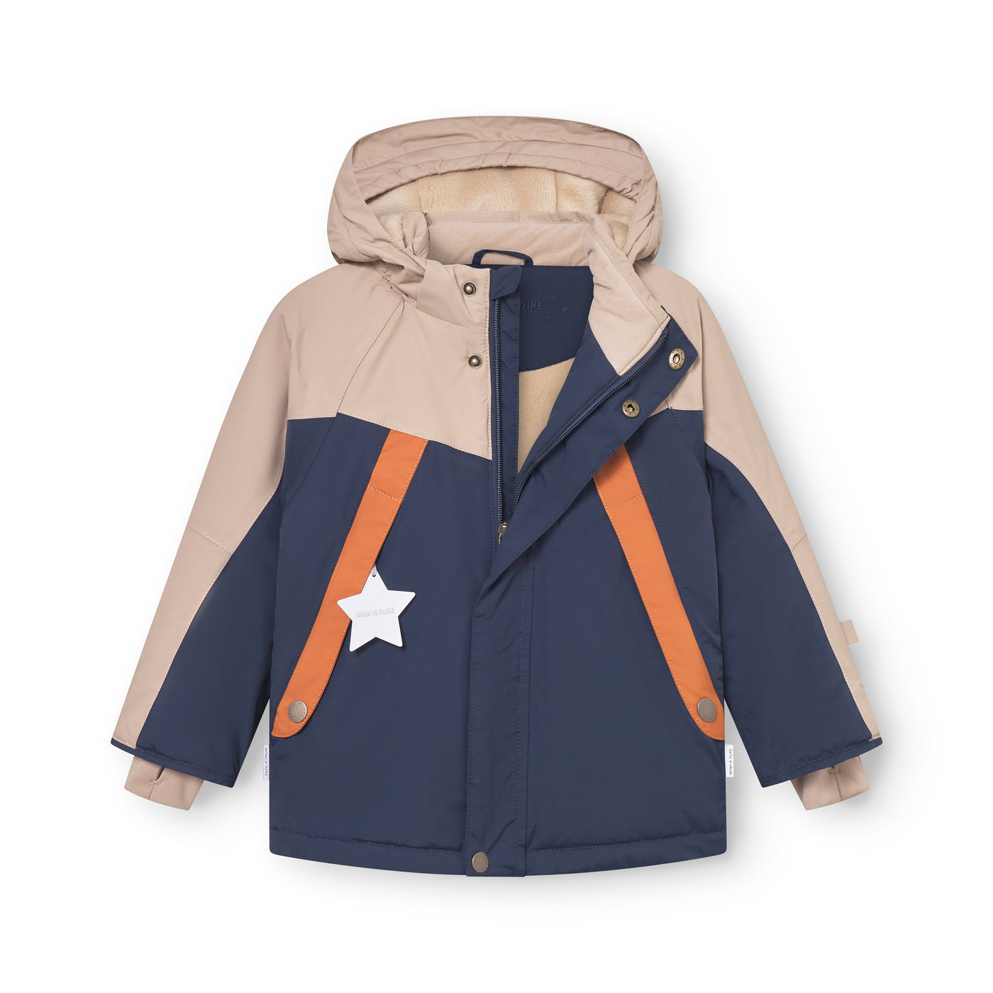 Mini A Ture - 2 Pièces Hiver Manteau Valonso + Salopette Witte