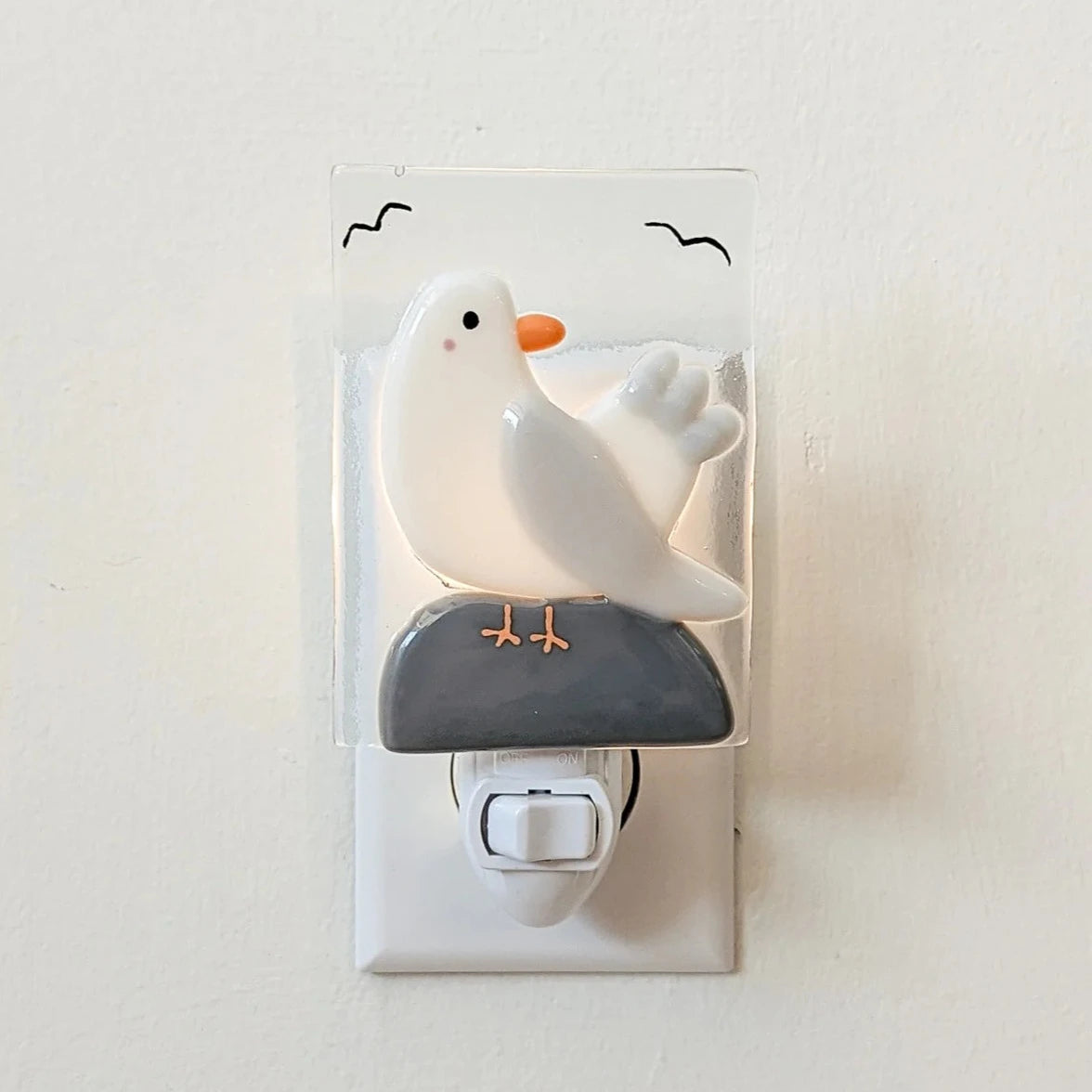 Veille Sur Toi - Milo the Seagull nightlight