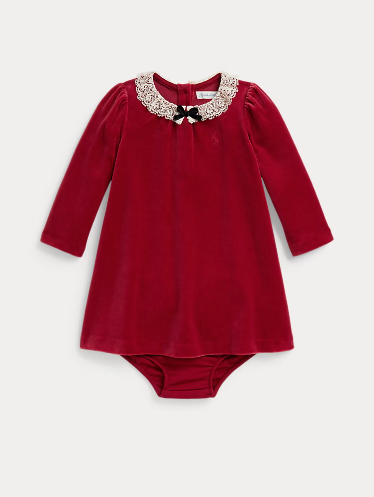 Polo Ralph Lauren - Robe et bloomer en velours