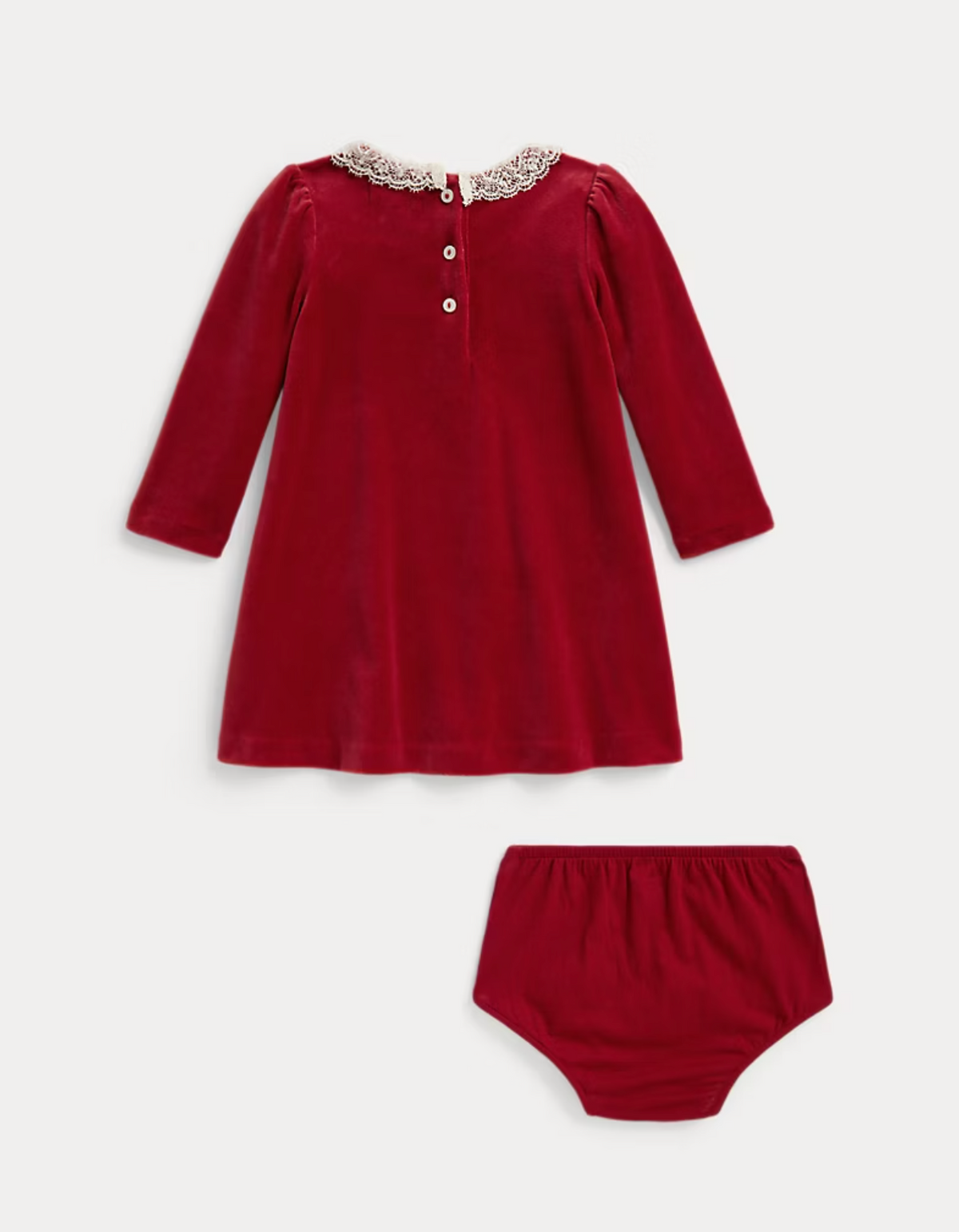 Polo Ralph Lauren - Robe et bloomer en velours