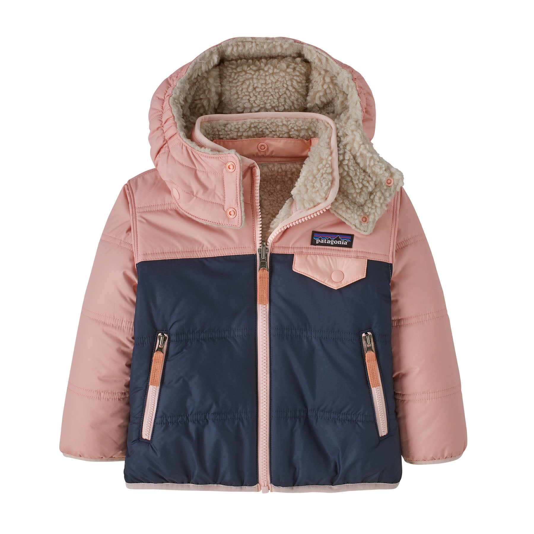 Patagonia - Veste à Capuche Baby Reversible Tribbles