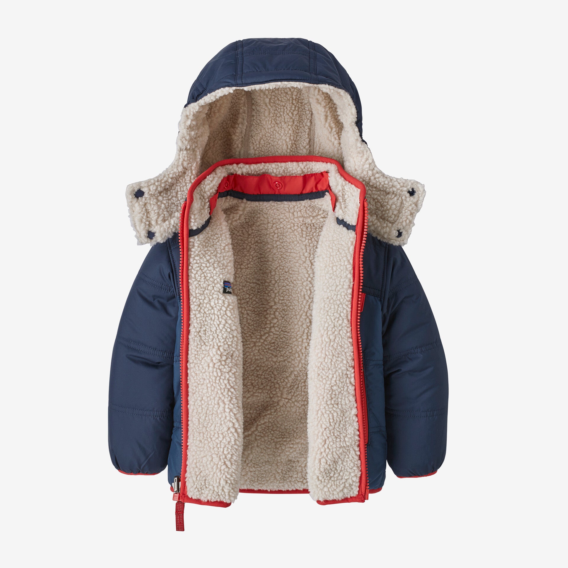 Patagonia - Baby Reversible Tribbles Hooded Jacket